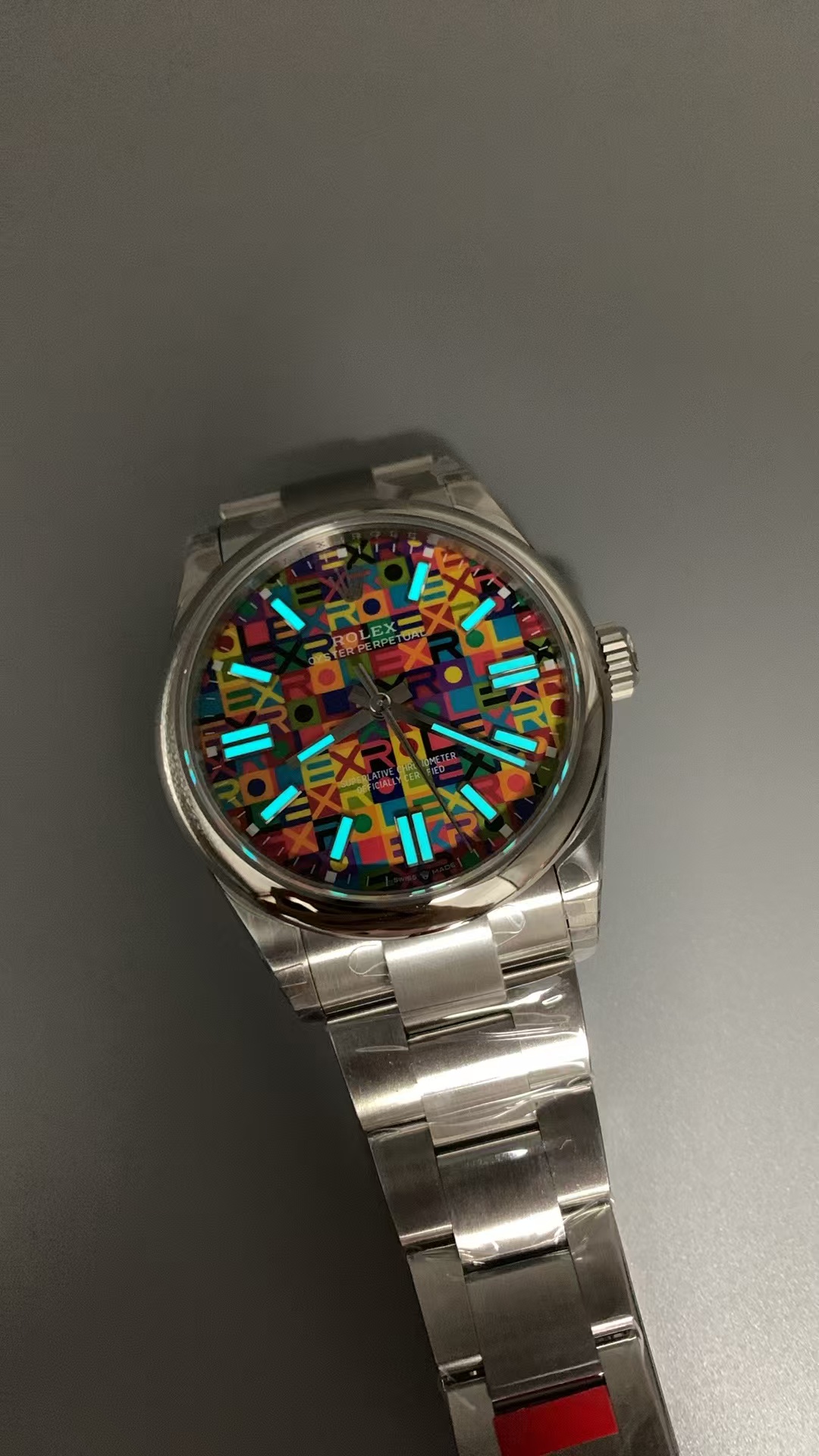 (image for) VSF Rolex Oyster Perpetual 134300 41mm Colorful Motif Dial Super Clone 3230 Movement