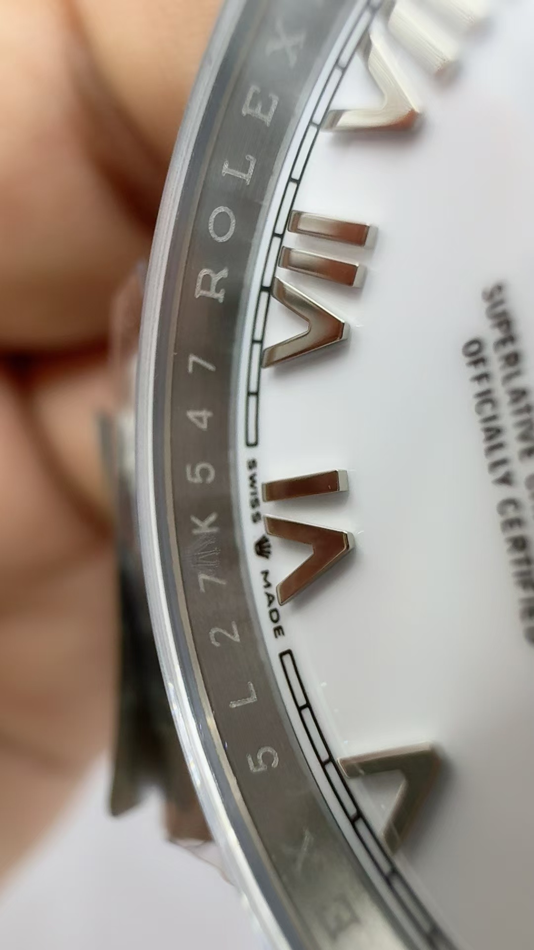 (image for) ARF Rolex Datejust 36mm White Dial Rome Markers with Super Clone 3235 Movement