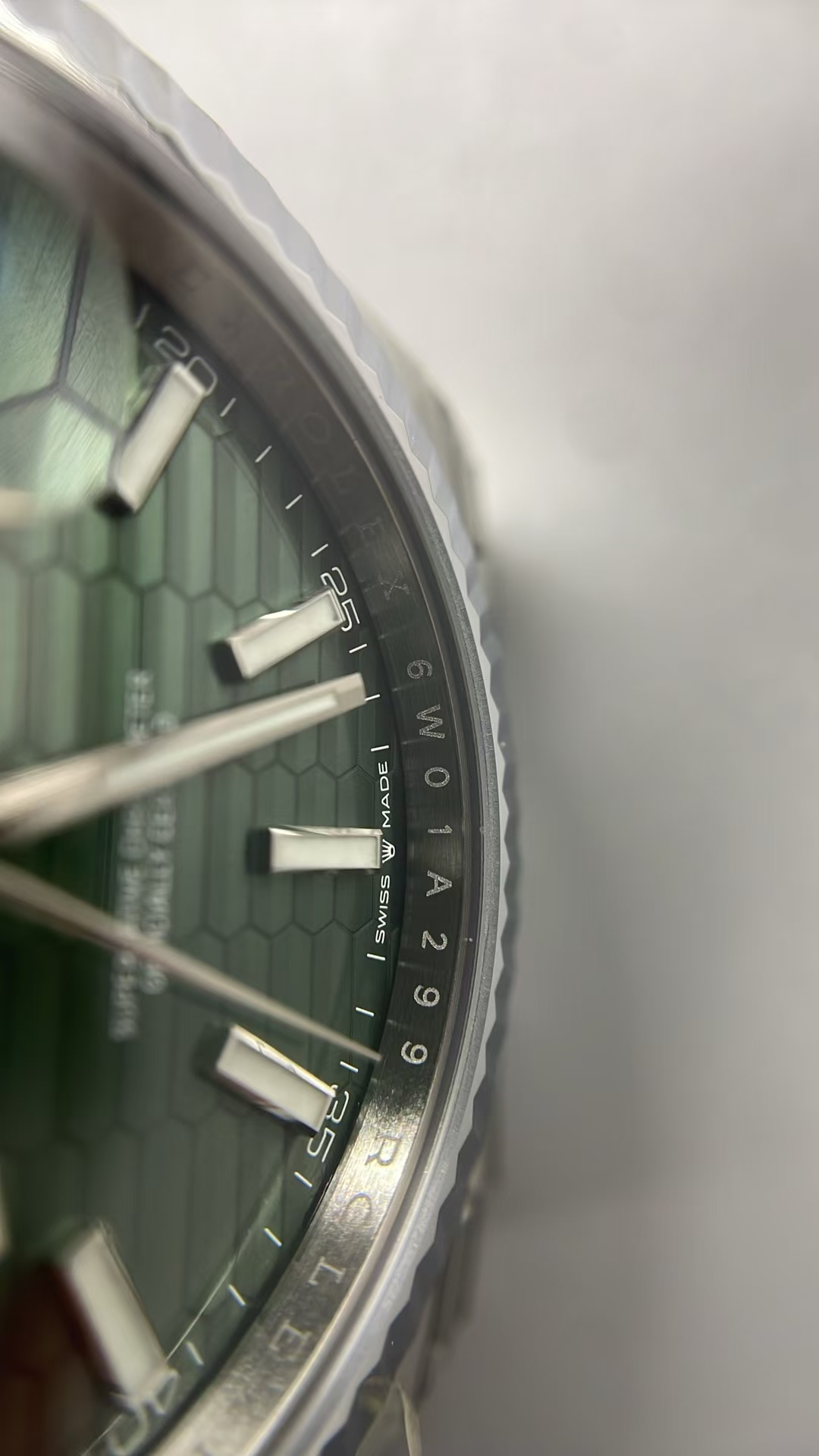(image for) VSF Rolex Datejust II 41mm 126334 Green Fluted Motif Dial Super Clone 3235 Movement