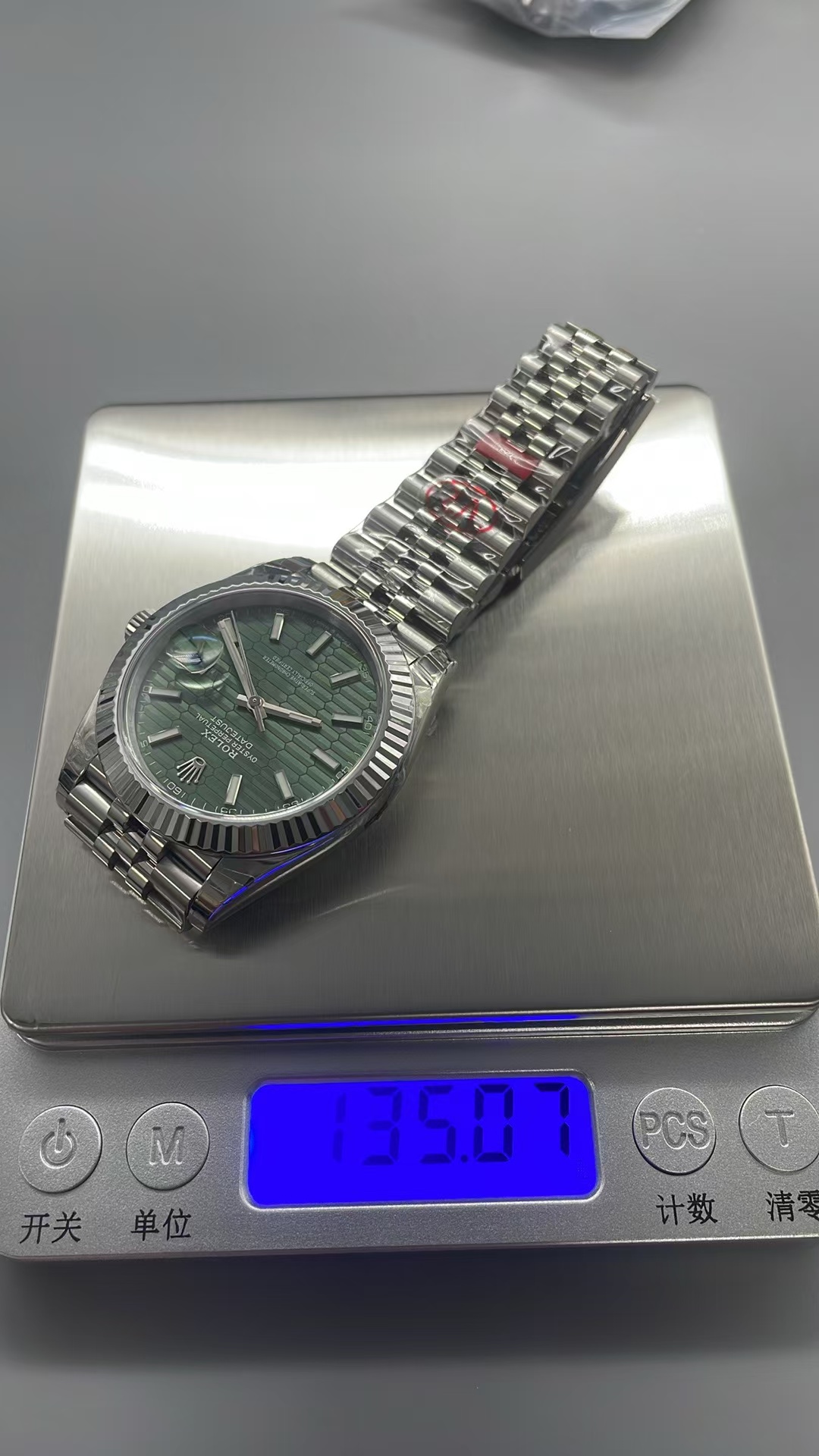 (image for) VSF Rolex Datejust II 41mm 126334 Green Fluted Motif Dial Super Clone 3235 Movement