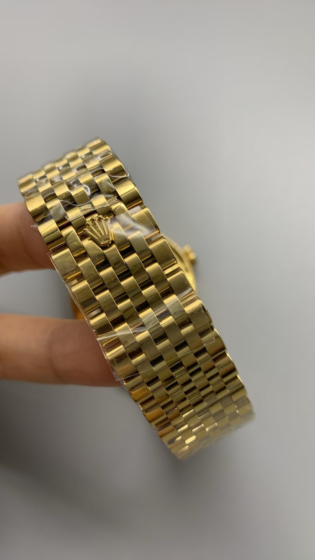 (image for) PPM Factory Rolex Perpetual 1908 52508 Yellow Gold Case Black Dial Asian Clone 7140 Movement