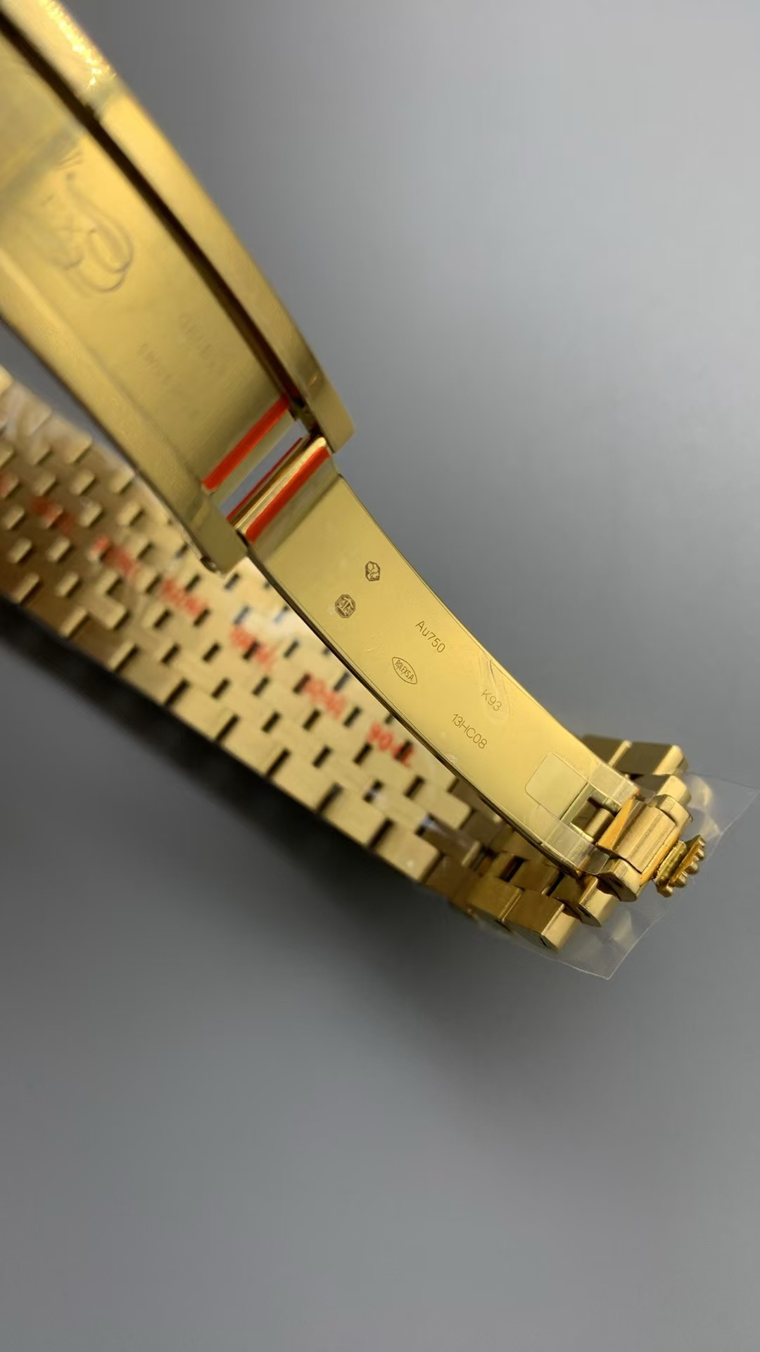 (image for) PPM Factory Rolex Perpetual 1908 52508 Yellow Gold Case Black Dial Asian Clone 7140 Movement