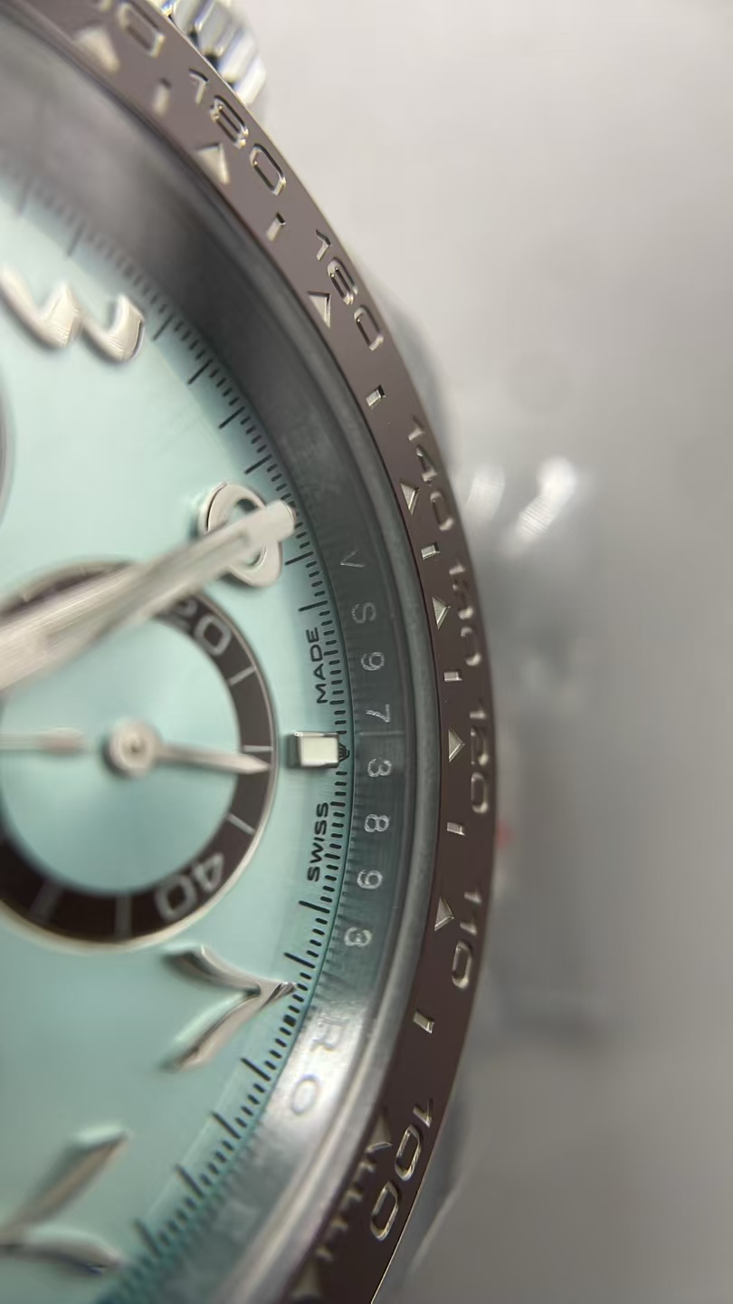 (image for) QF Rolex Daytona 126506 Arabic Ice Blue Dial Free-Sprung 4131 Movement
