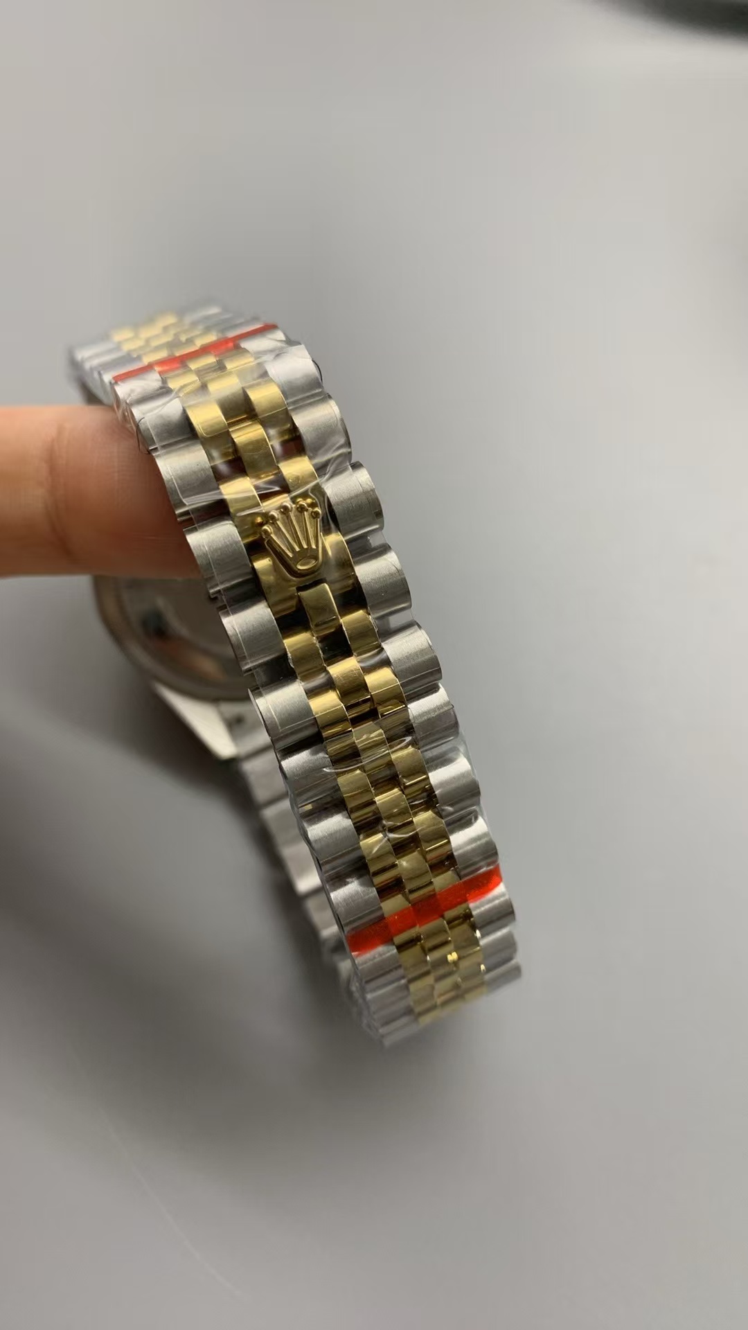 (image for) GMF Rolex Datejust 31mm Two Tone Green Dial Diamond Hour Markers