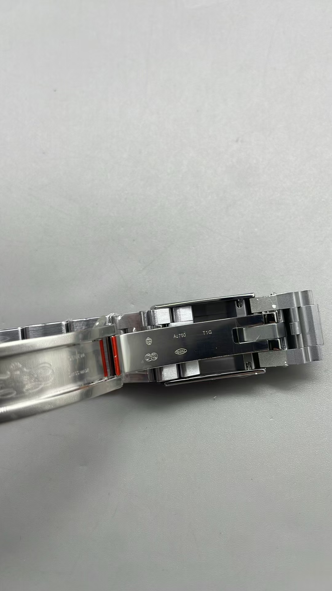 (image for) QF Rolex Daytona Gain Weight Grey Dial Red Hands Super Clone 4130 Movement