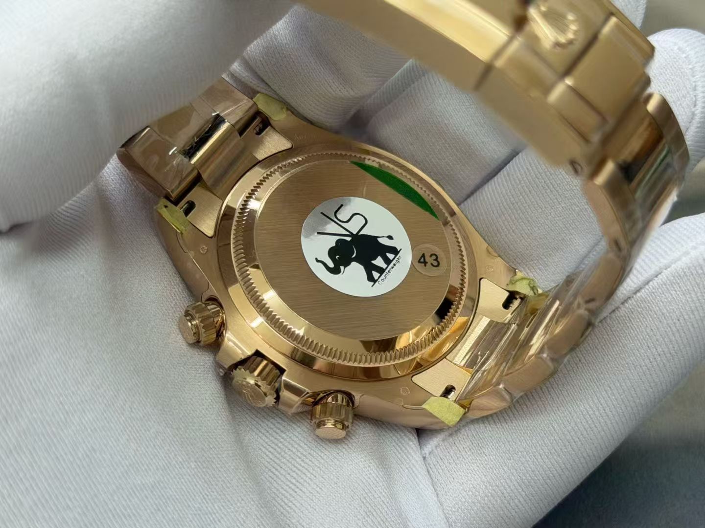(image for) VSF Rolex Daytona Gain Weight Yellow Gold Case Chocolate Dial Super Clone 4131 Movement