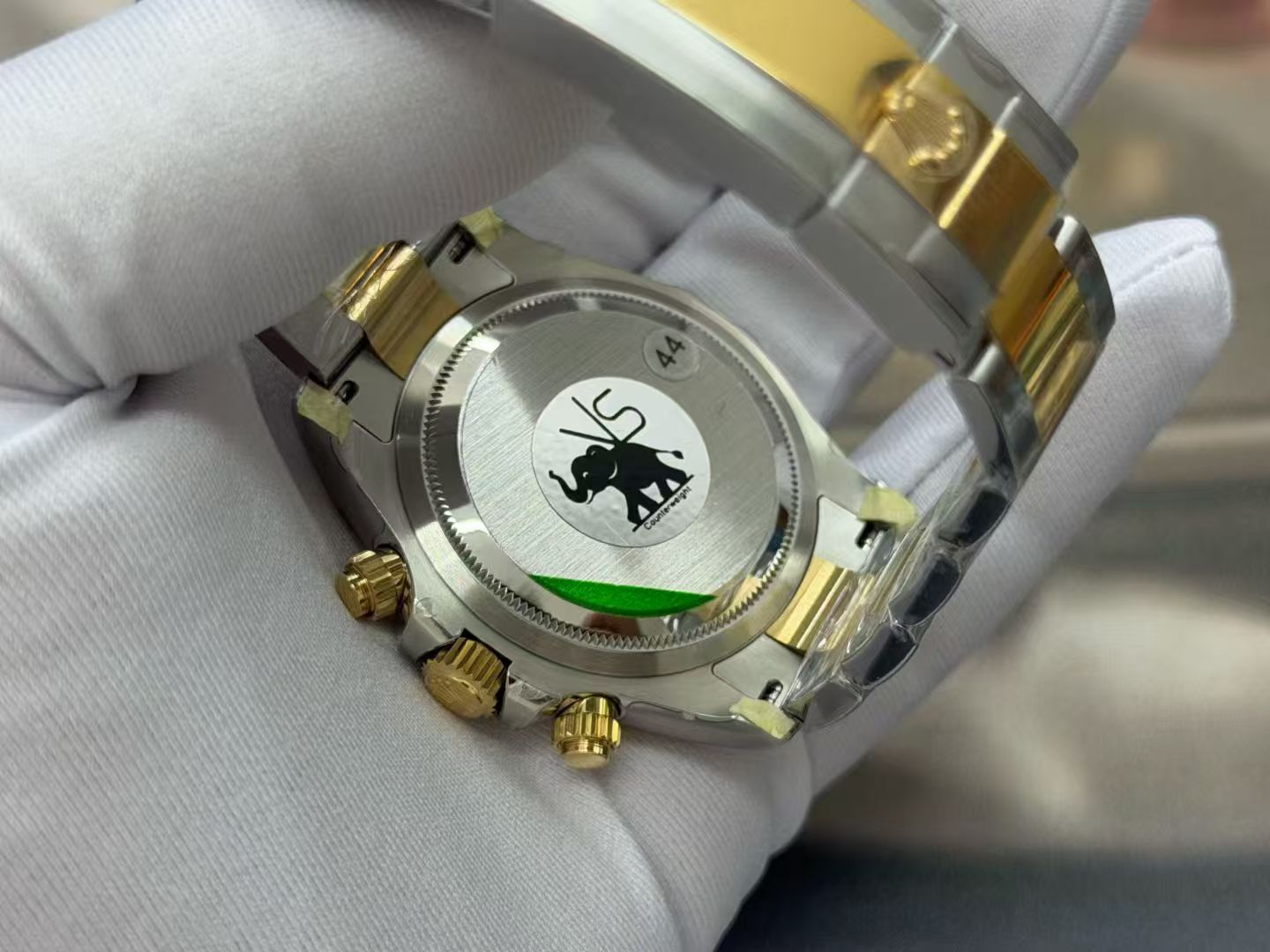 (image for) VSF Rolex Daytona Gain Weight Two Tone Case White Dial Super Clone 4131 Movement