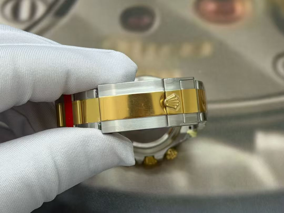 (image for) VSF Rolex Daytona Gain Weight Two Tone Case Golden Dial Super Clone 4131 Movement