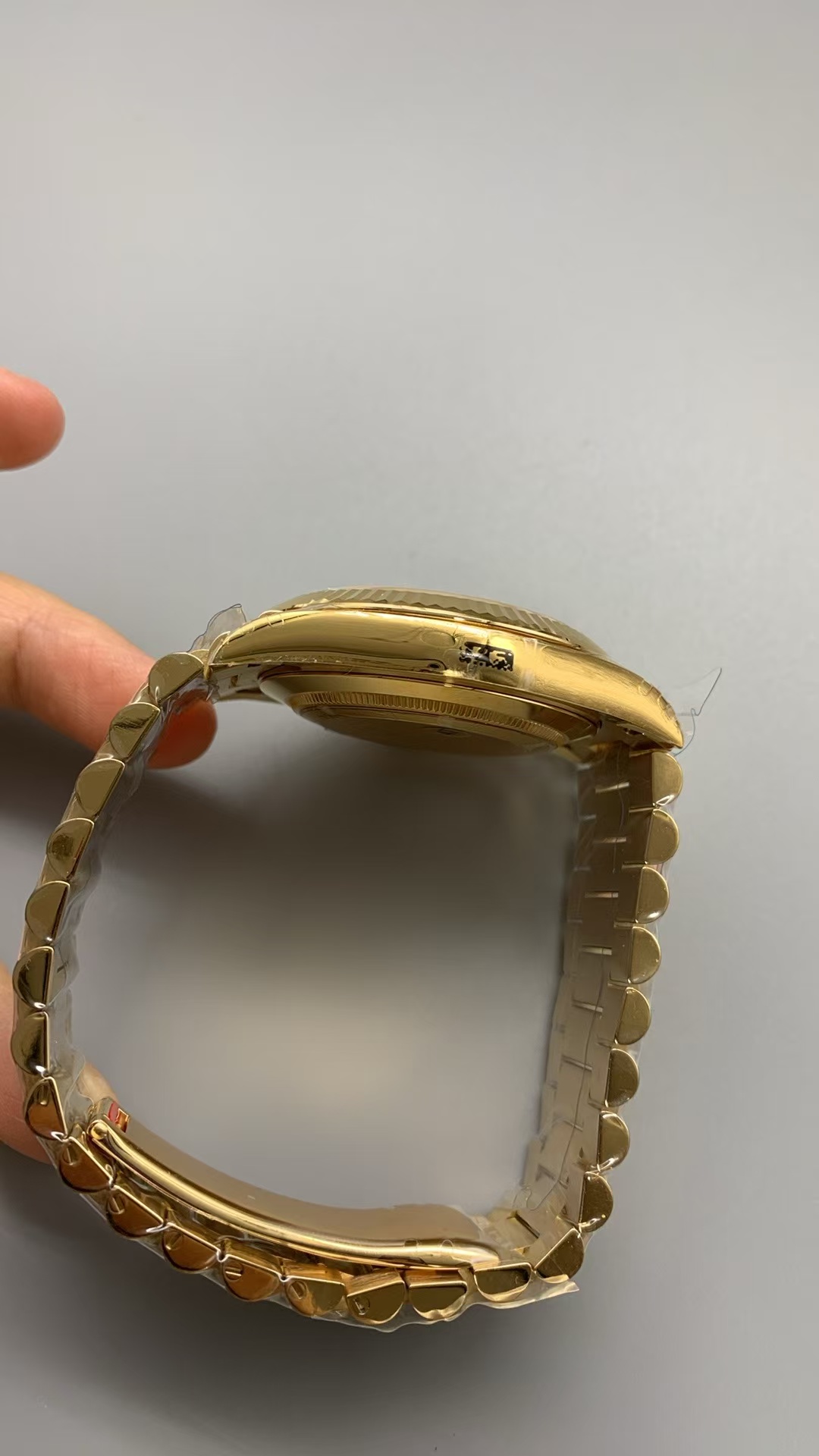 (image for) VSF Rolex Day-Date Gain Weight Yellow Gold Case Ombre Green Super Clone 3255 Movement