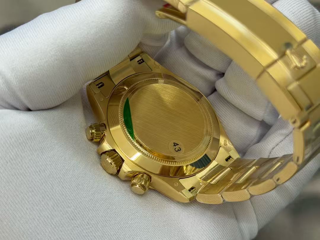 (image for) VSF Rolex Daytona 116508 John Mayer Yellow Gold Case Green Dial with Super Clone 4130 Movement