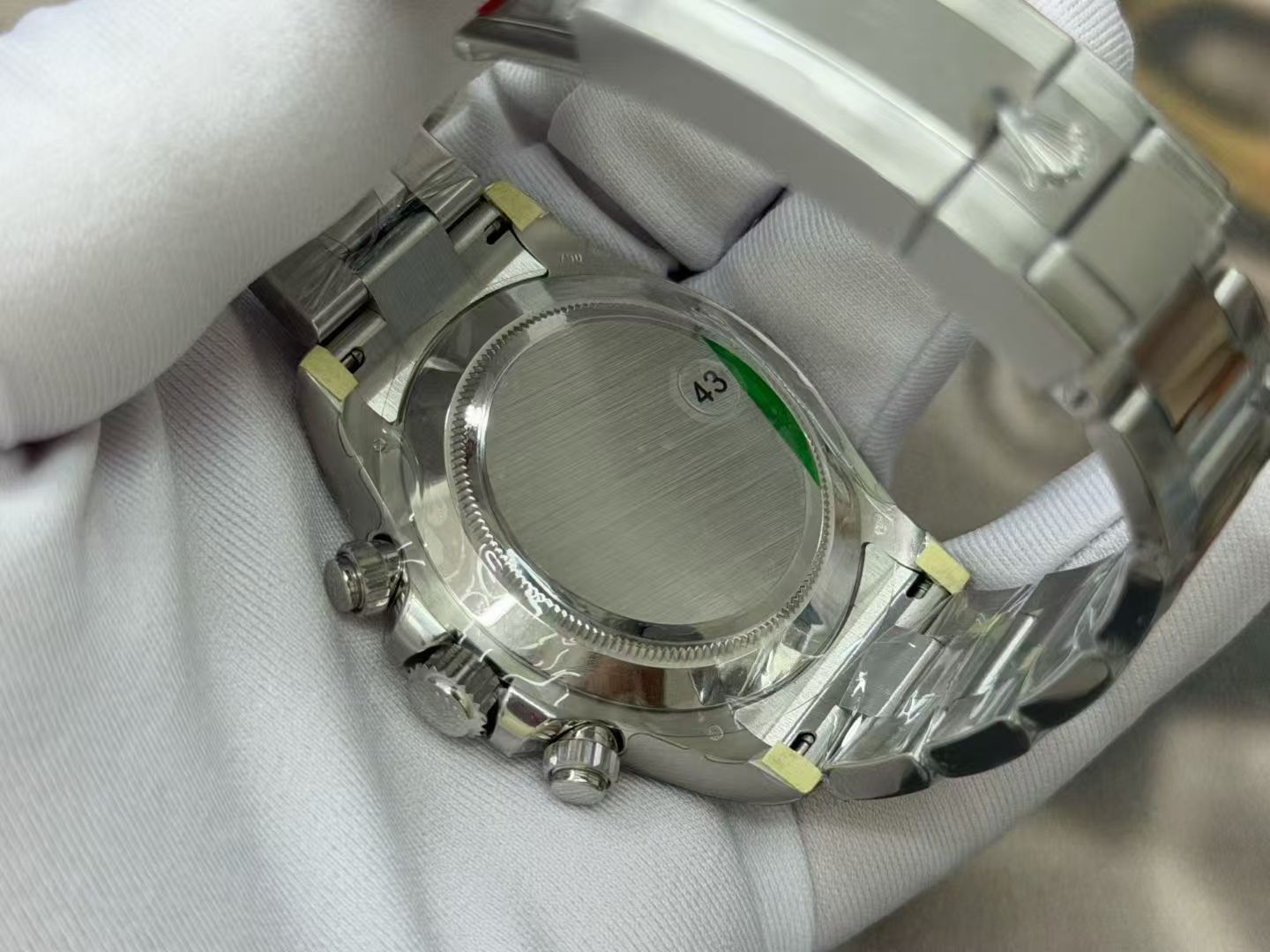 (image for) VSF Rolex Daytona 904L Stainless Steel Case Blue Dial Super Clone 4130 Movement