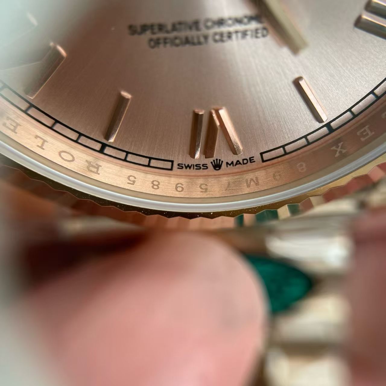 (image for) RCF Rolex Day-Date Gain Weight Rose Gold Case Champagne Dial Super Clone 3255 Movement