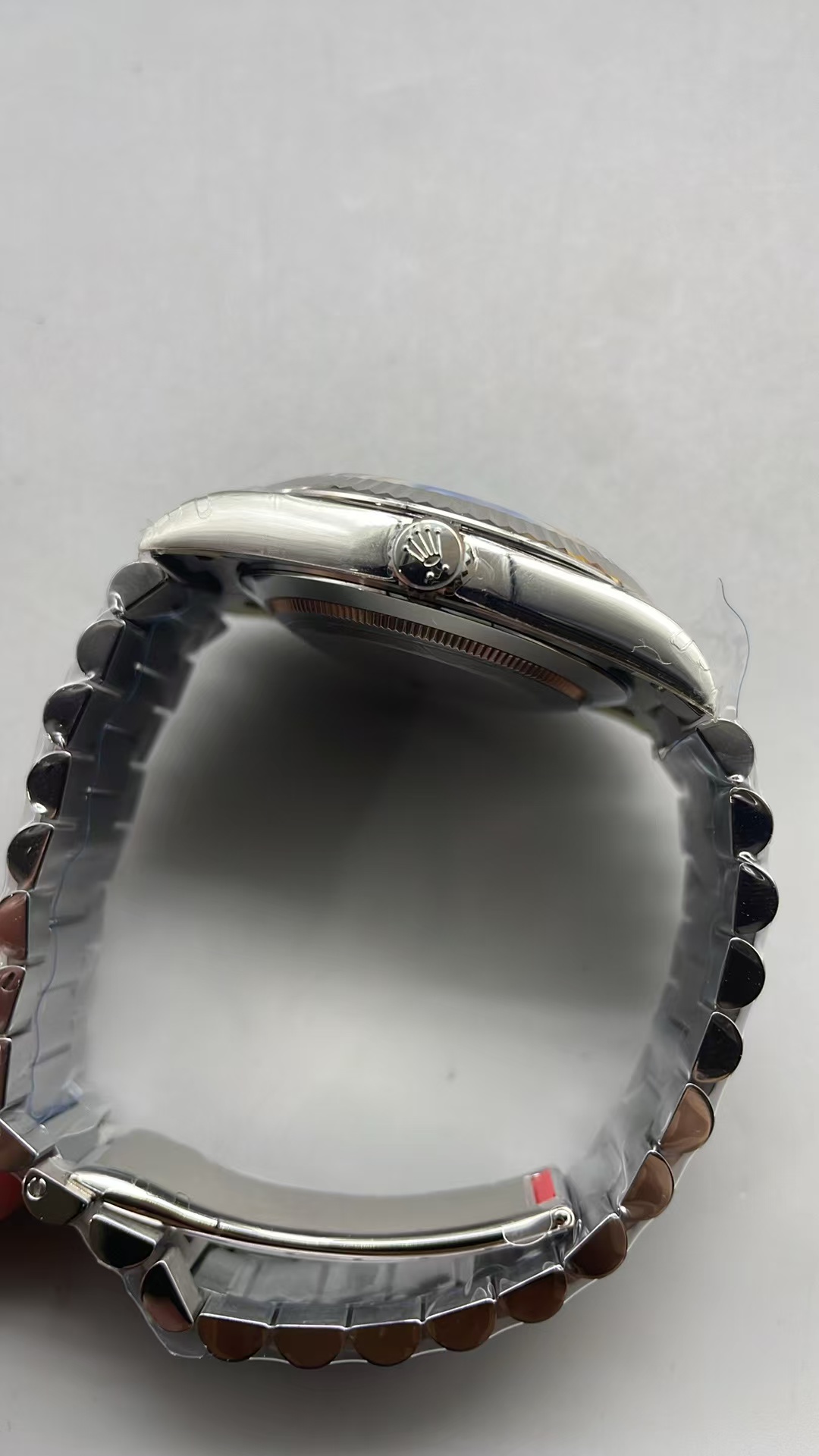 (image for) VSF Rolex Day-Date V2 Gain Weight Stainless Steel Case Black Dial Super Clone 3255 Movement