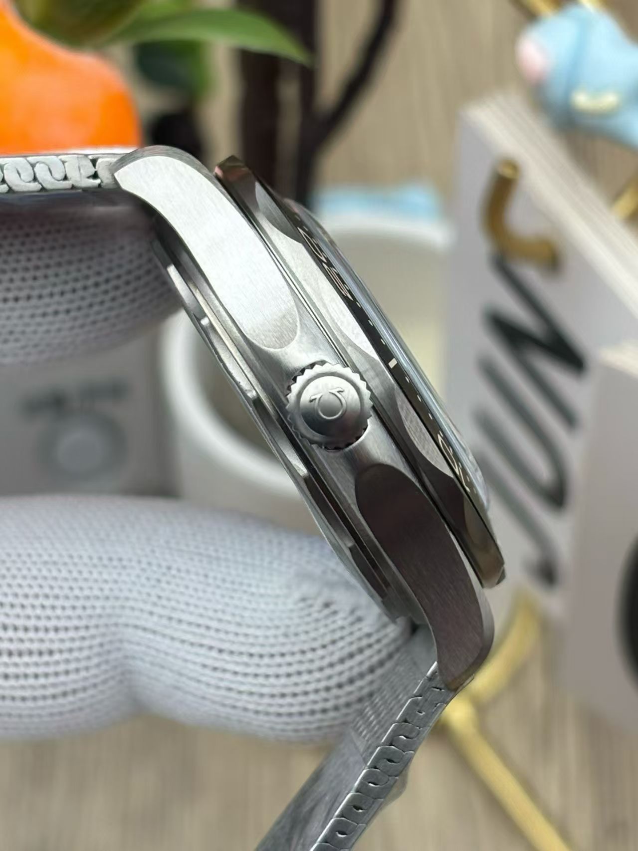 (image for) OR Factory Omega Seamaster 300m No Time to Die Titanium Free-Sprung 8806 Movement