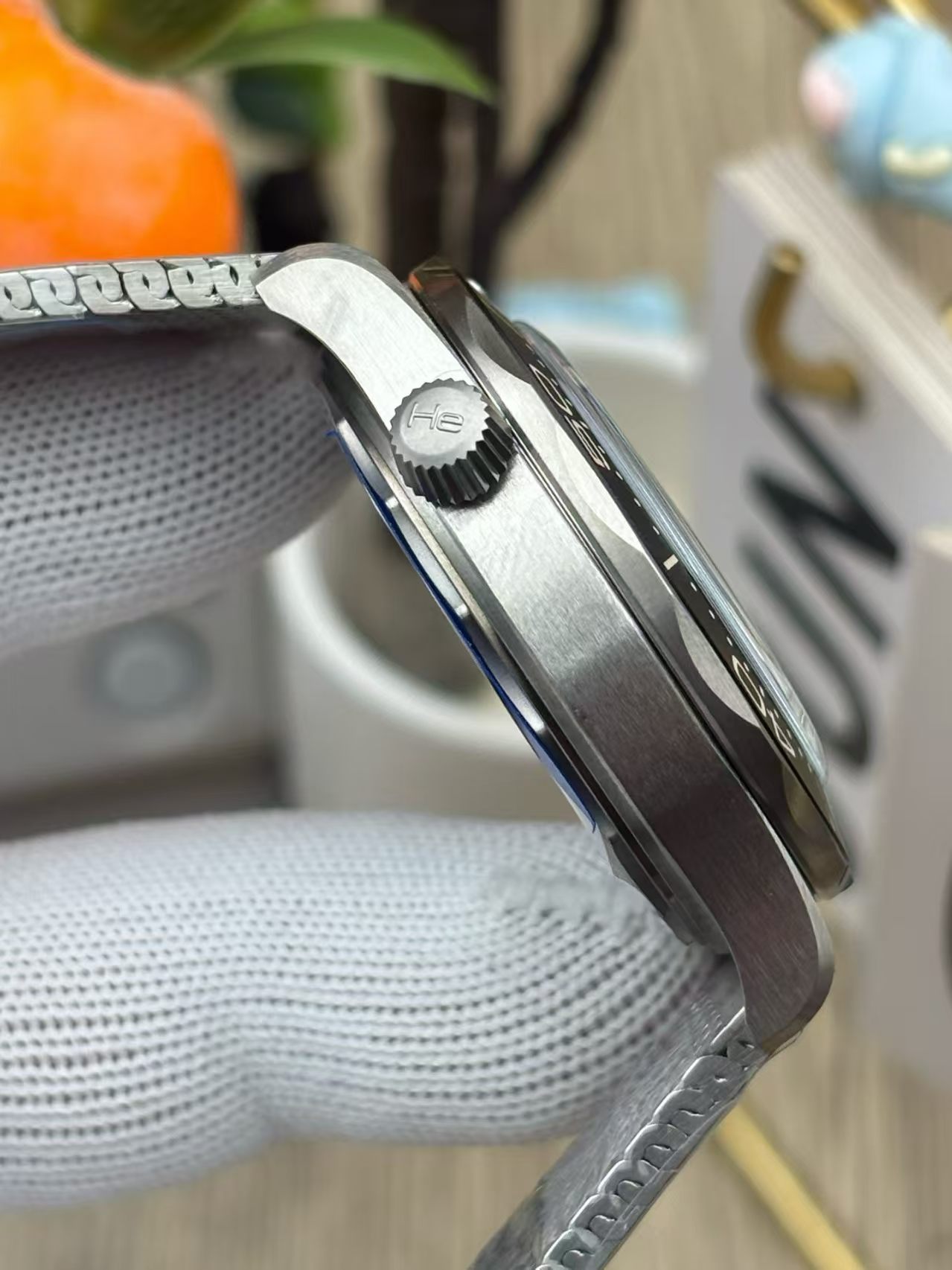 (image for) OR Factory Omega Seamaster 300m No Time to Die Titanium Free-Sprung 8806 Movement