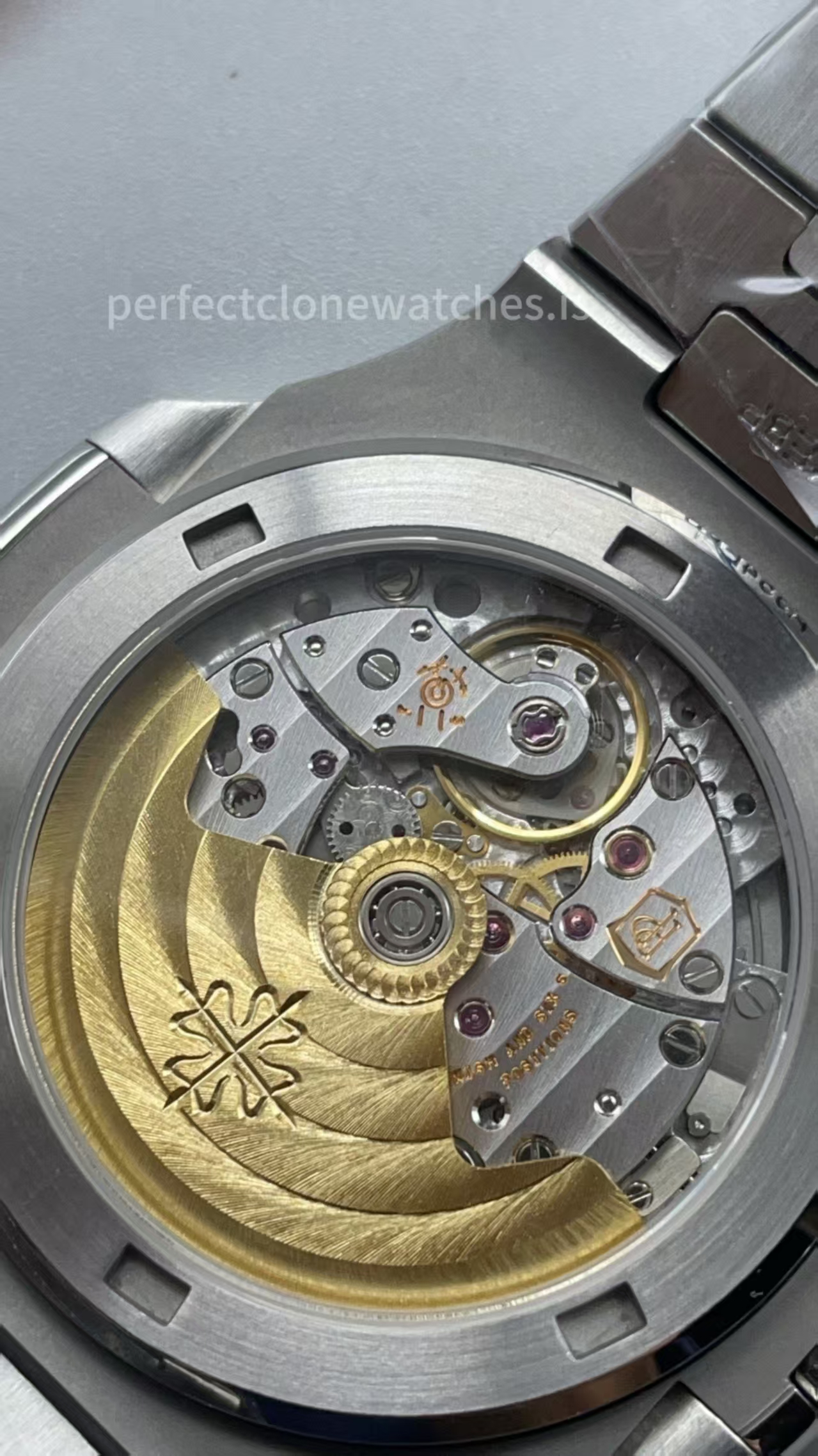 (image for) PMS Patek Philippe Nautilus 5711 Blue Dial with Free Sprung Clone 324 Movement