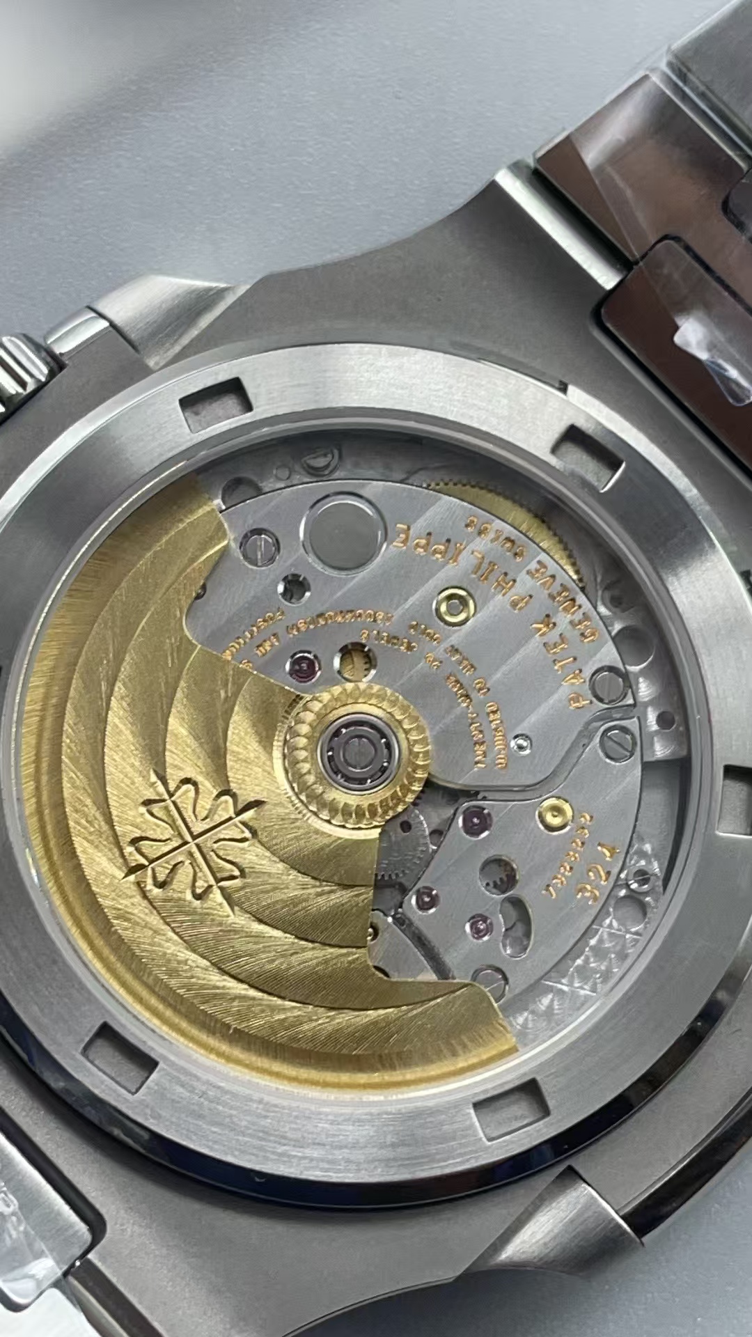 (image for) PMS Patek Philippe Nautilus 5711 Blue Dial with Free Sprung Clone 324 Movement