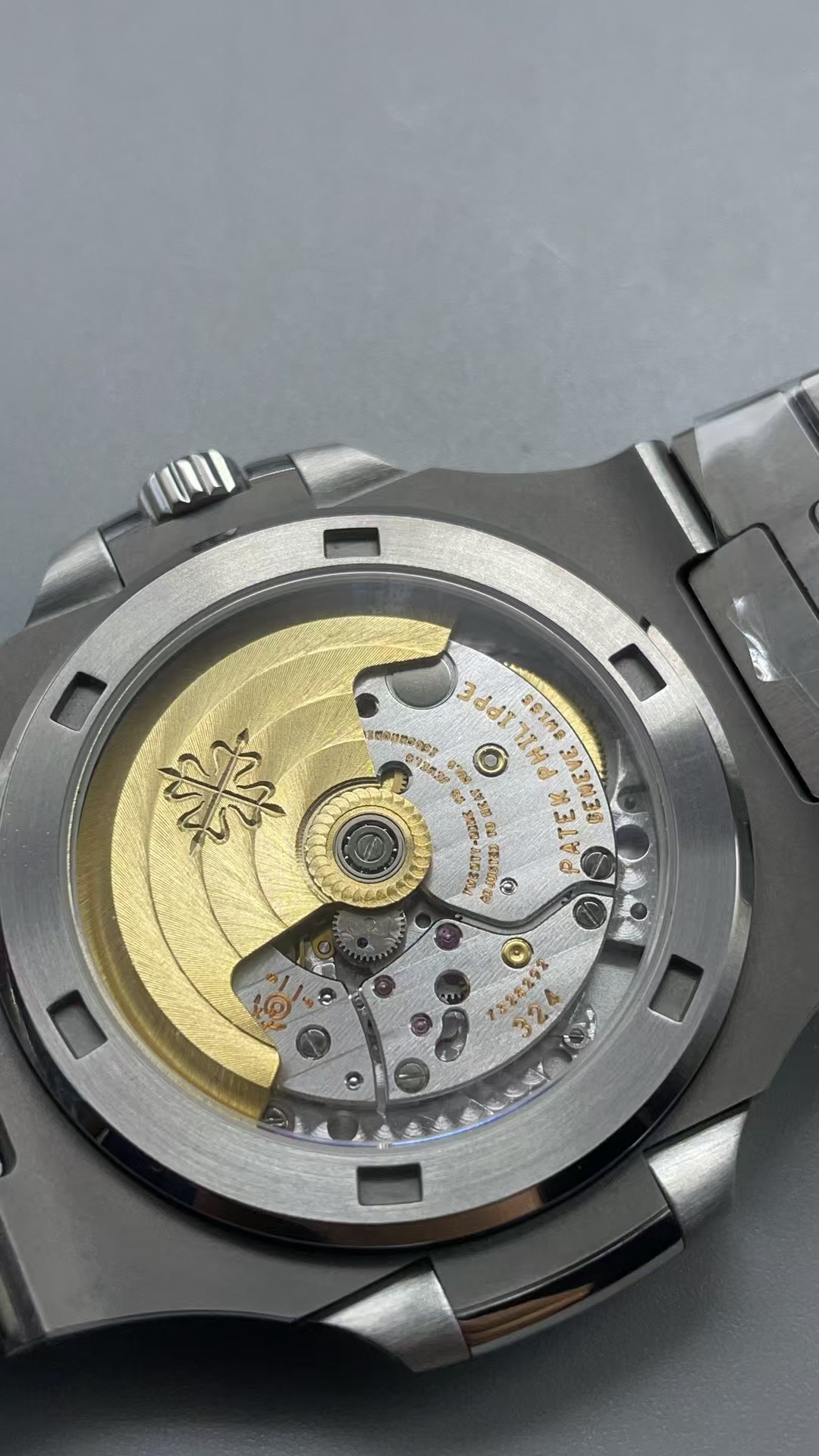 (image for) PMS Patek Philippe Nautilus 5711 Blue Dial with Free Sprung Clone 324 Movement