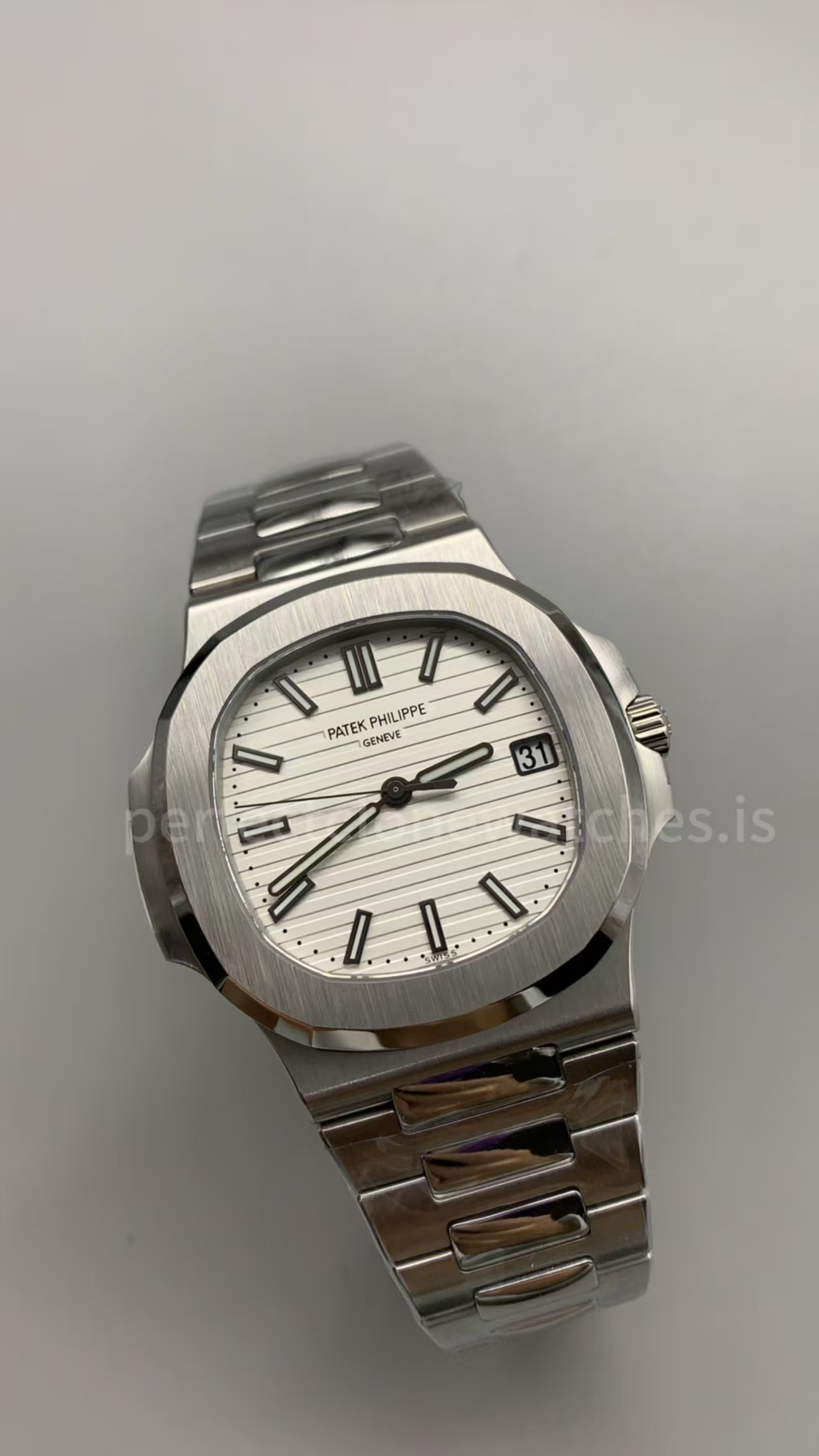 (image for) PMS Patek Philippe Nautilus 5711 White Dial with Free-Sprung 324 Movement