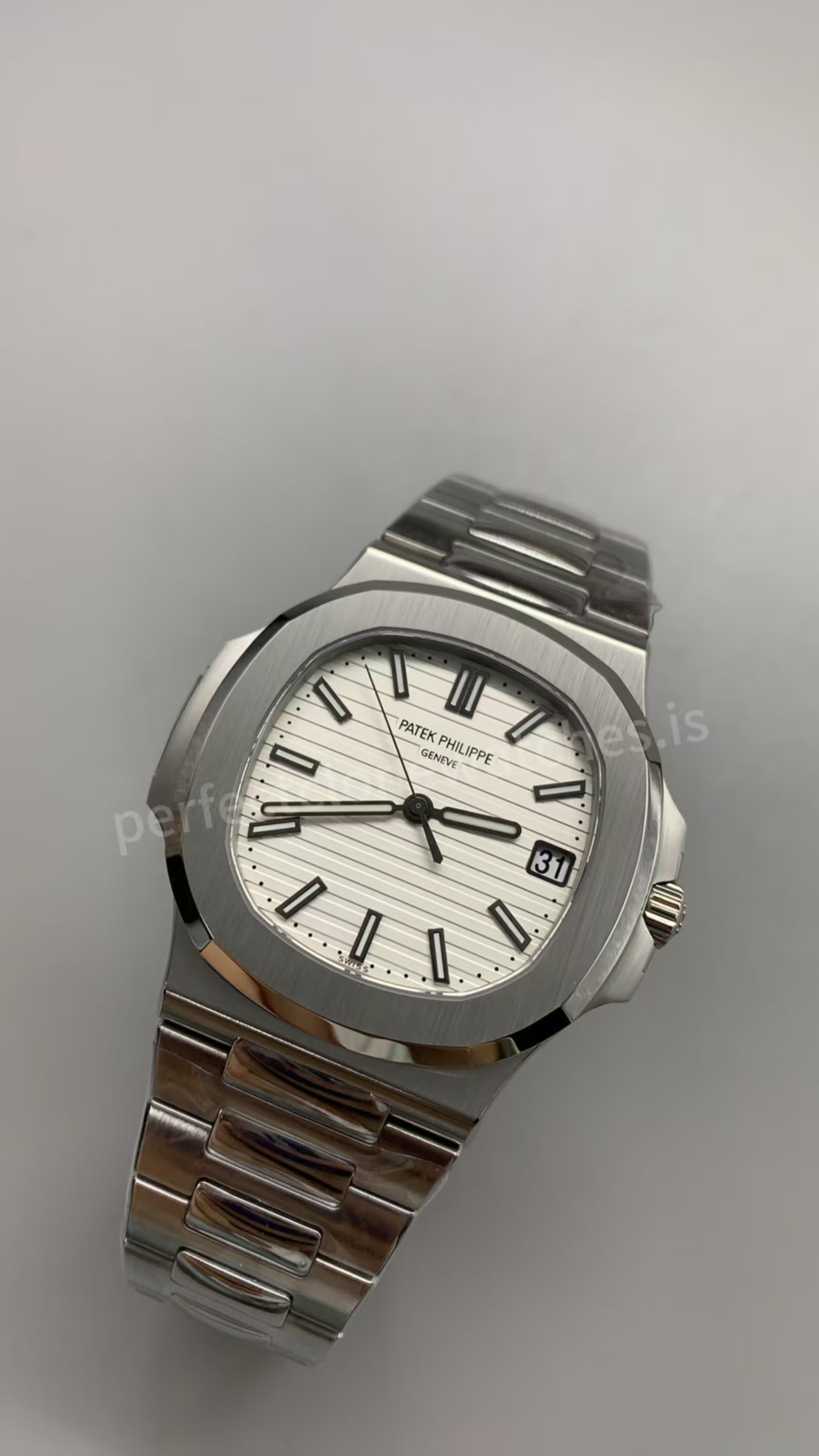 (image for) PMS Patek Philippe Nautilus 5711 White Dial with Free-Sprung 324 Movement