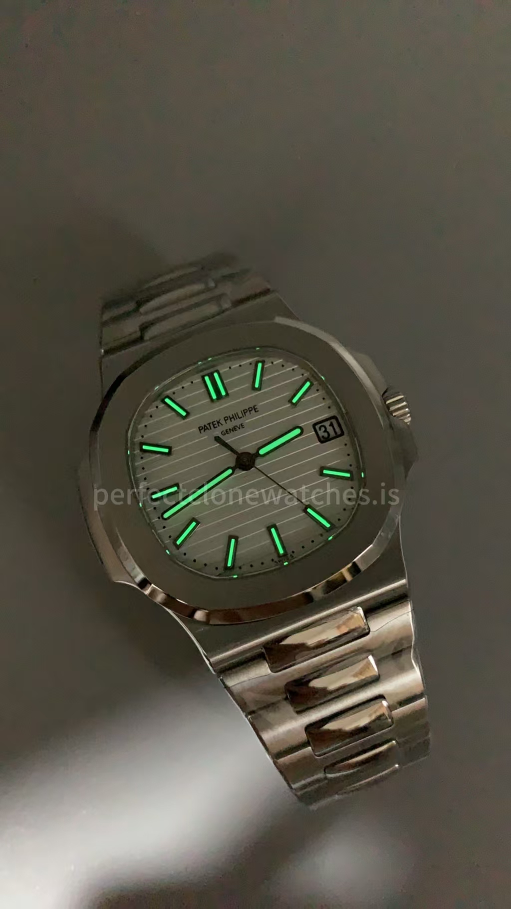 (image for) PMS Patek Philippe Nautilus 5711 White Dial with Free-Sprung 324 Movement