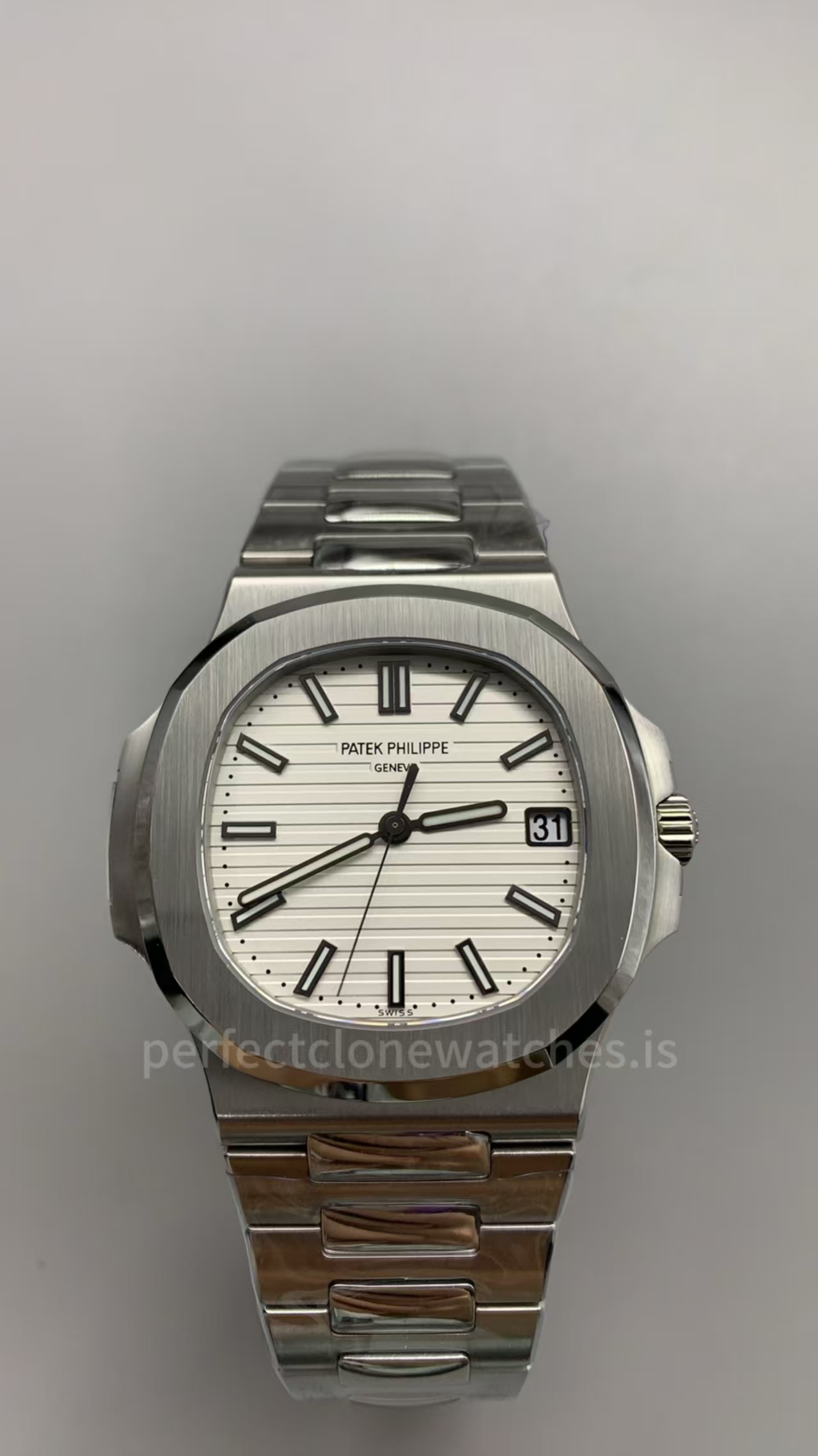 (image for) PMS Patek Philippe Nautilus 5711 White Dial with Free-Sprung 324 Movement
