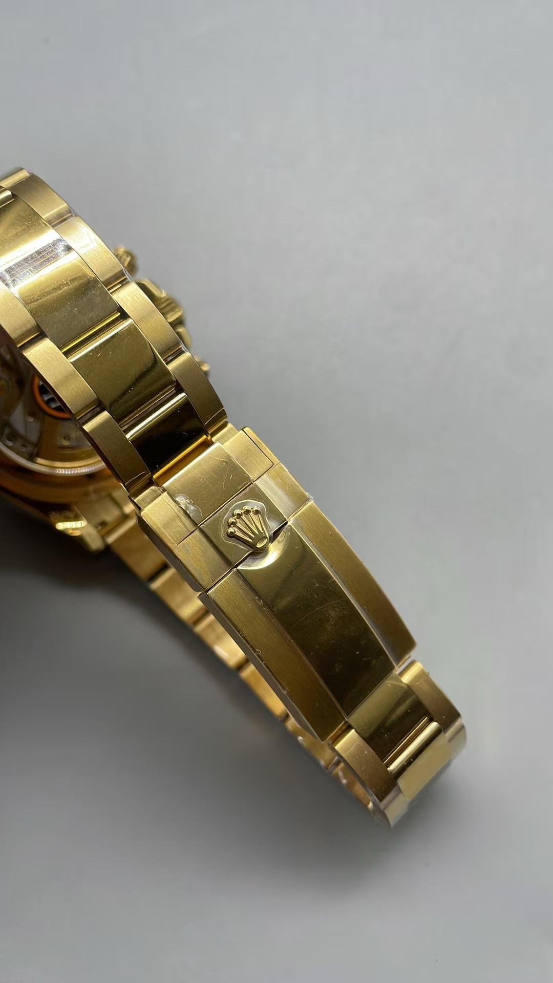 (image for) QF Rolex 24-Hours Le Mans Daytona 126528 Weighted Yellow Gold Free-Sprung JH4132 Movement