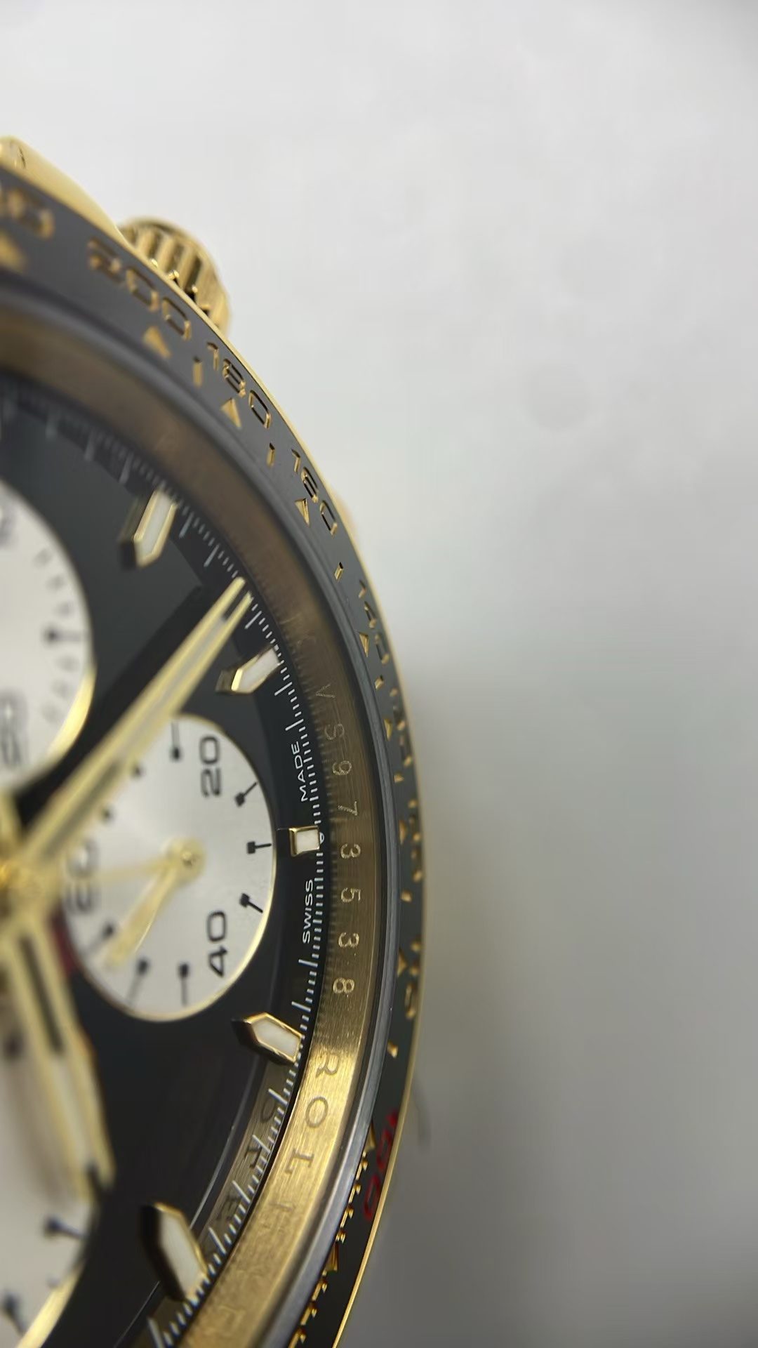 (image for) QF Rolex 24-Hours Le Mans Daytona 126528 Weighted Yellow Gold Free-Sprung JH4132 Movement