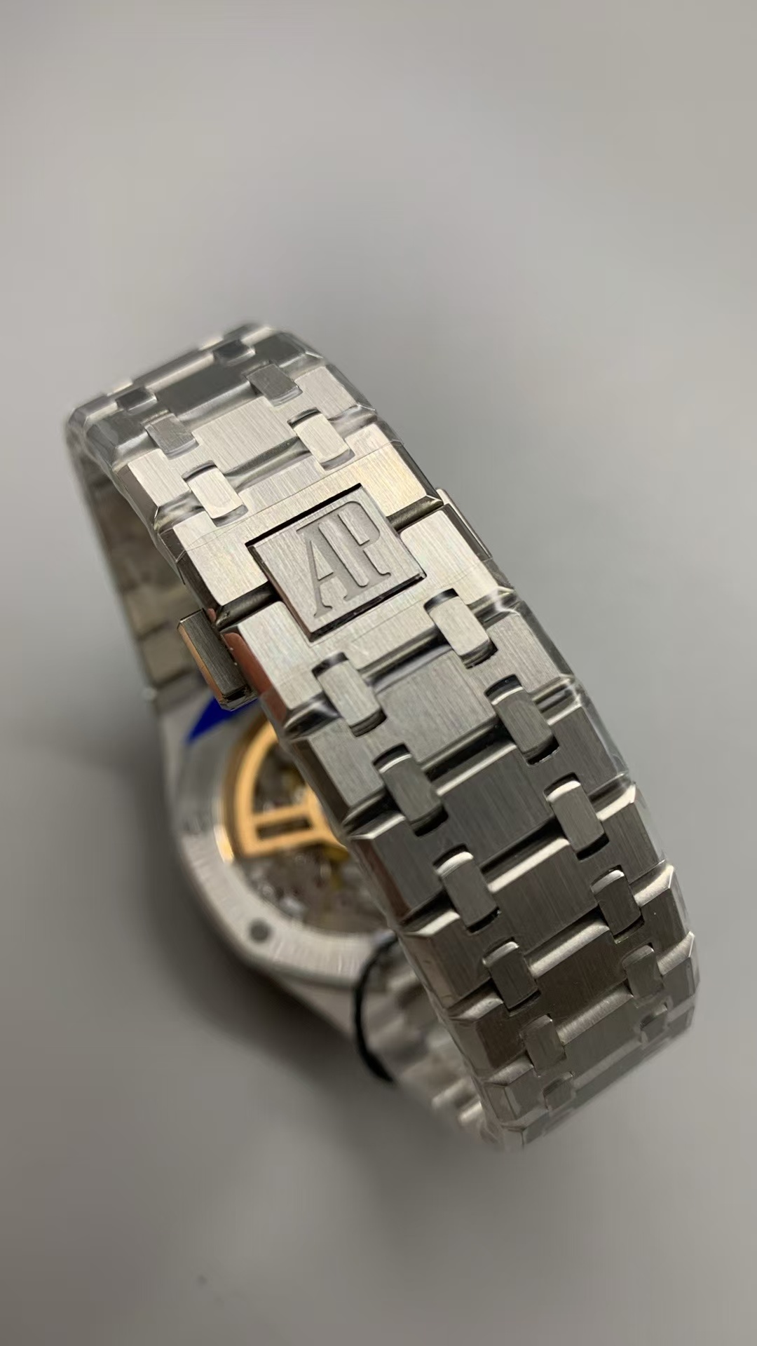 (image for) ZF Audemars Piguet Royal Oak 15500 Free-Sprung Clone 4302 Movement Blue Dial