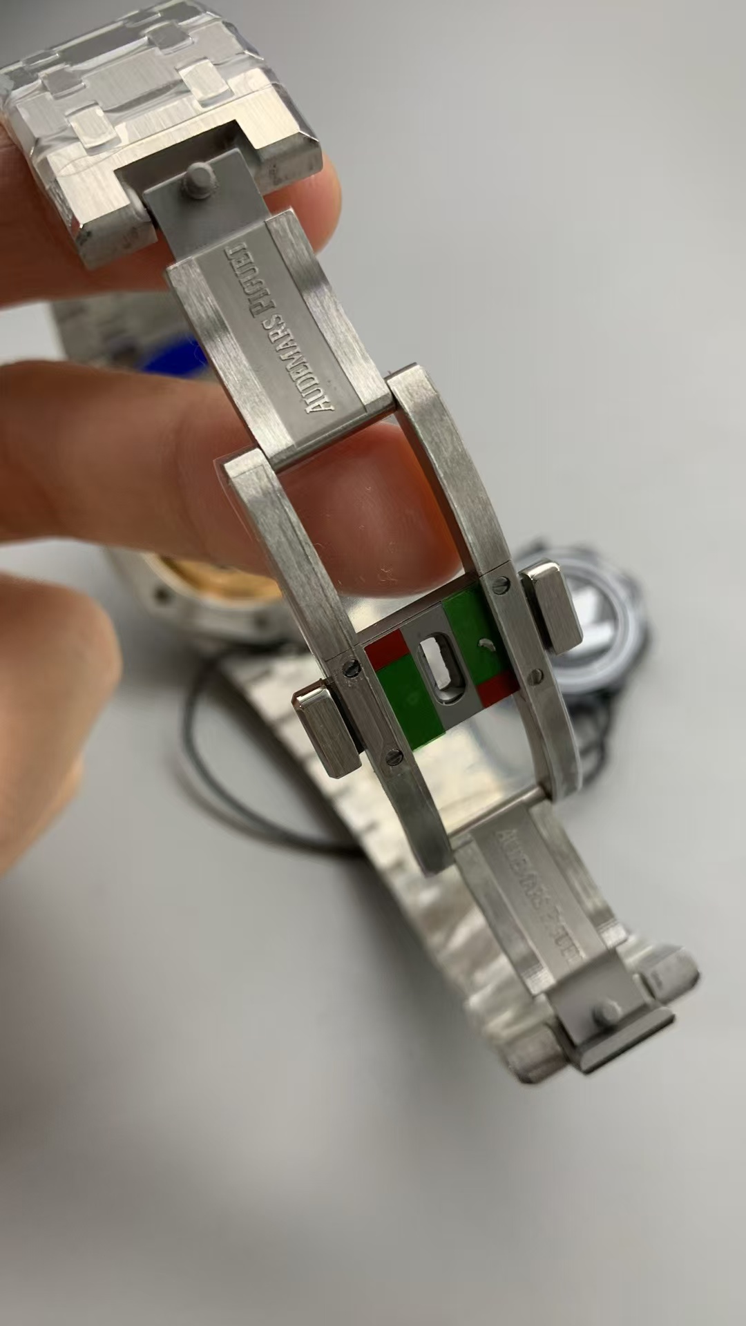 (image for) ZF Audemars Piguet Royal Oak 15500 Free-Sprung Clone 4302 Movement Blue Dial