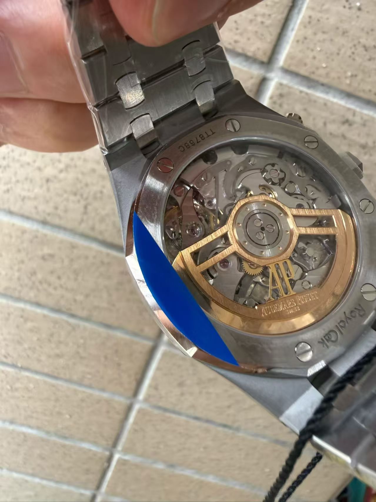 (image for) ZF Audemars Piguet Royal Oak Chrono 26240 Blue Dial Super Clone 4401 Movement with Free Sprung Balance