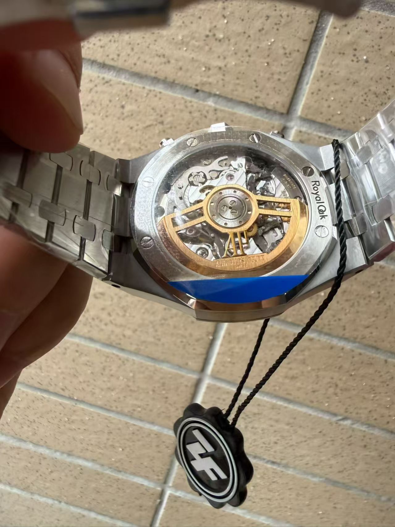 (image for) ZF Audemars Piguet Royal Oak Chrono 26240 Blue Dial Super Clone 4401 Movement with Free Sprung Balance