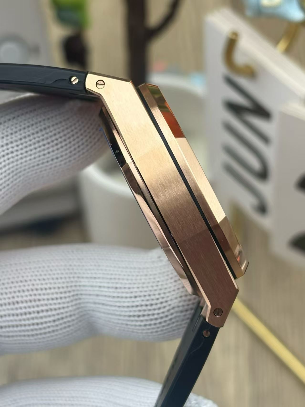 (image for) BLS Factory Replica Audemars Piguet Royal Oak Chrono 26240 Rose Gold 4401 Free-Sprung Movement