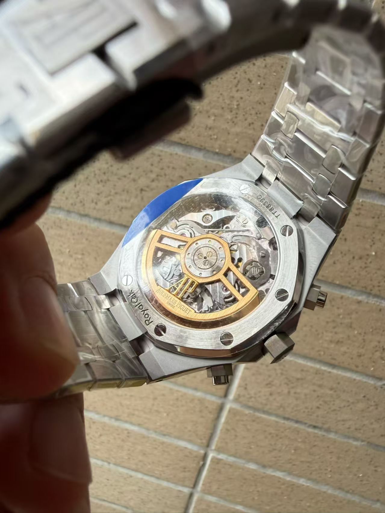 (image for) ZF Audemars Piguet Royal Oak Chrono 26240 White Dial Super Clone 4410 with Free-Sprung Balance