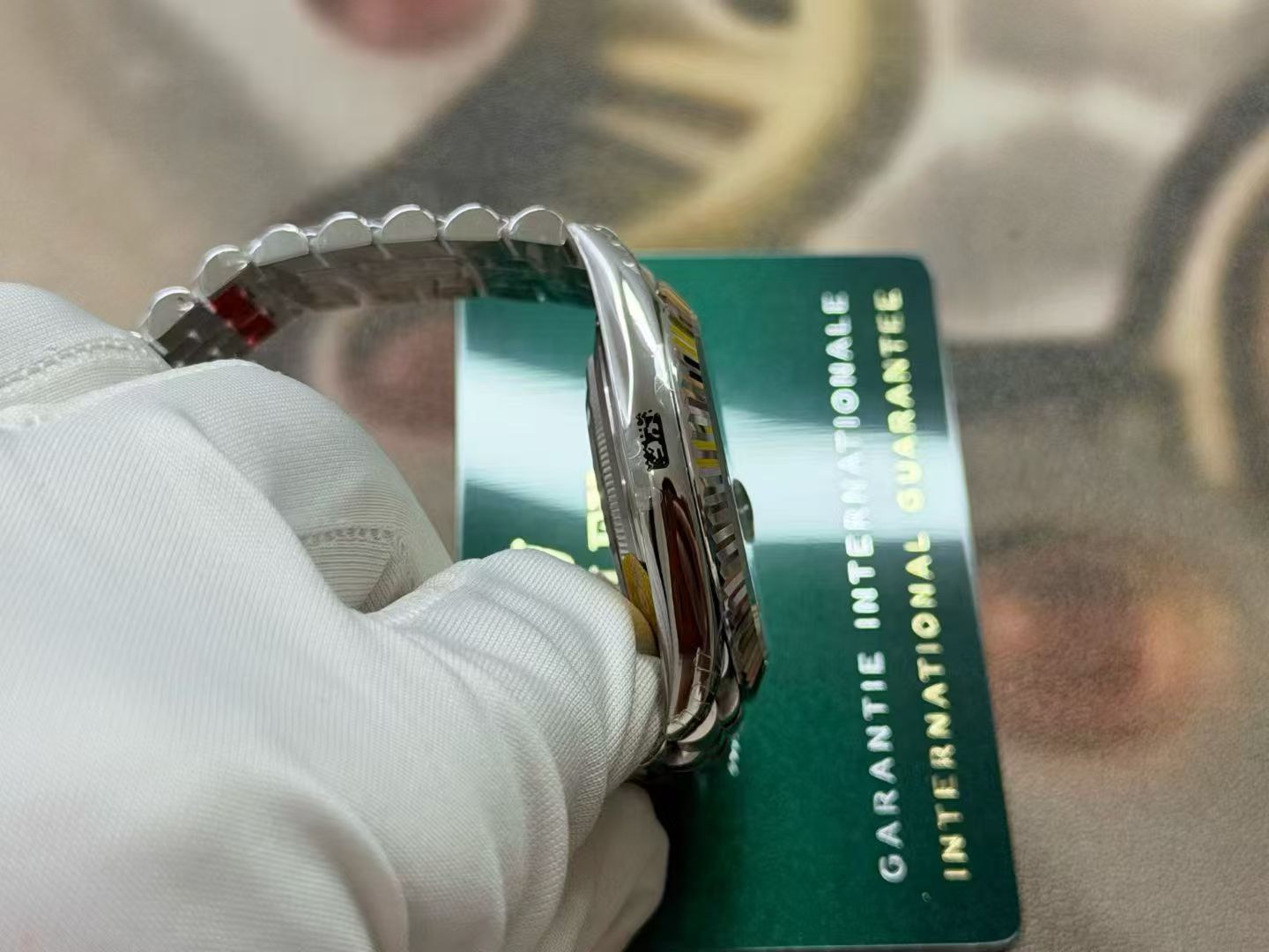 (image for) VS Factory Rolex Datejust II Green Dial Jubilee Bracelet with Free-Sprung 3235 Movement