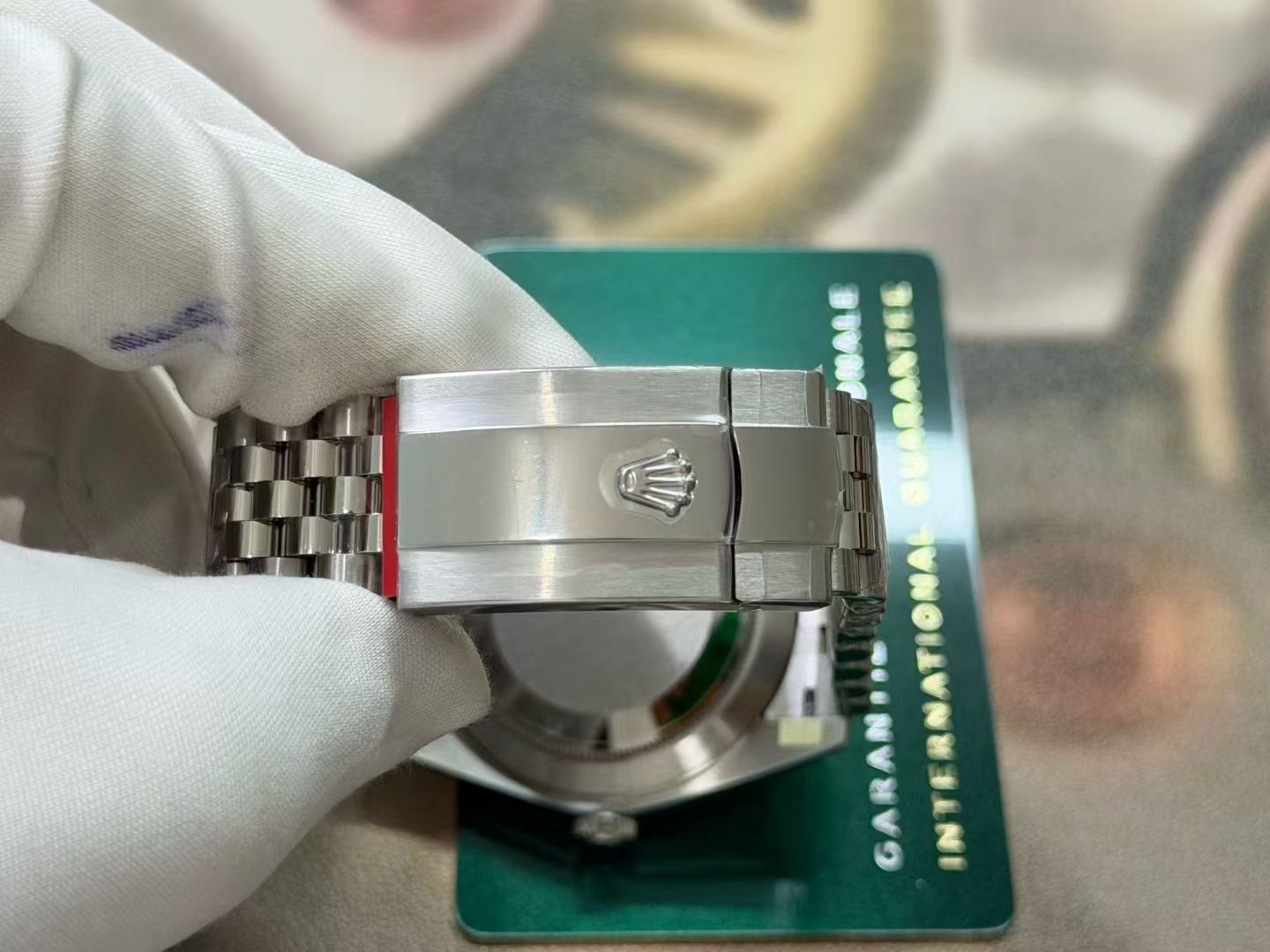 (image for) VS Factory Rolex Datejust II Green Dial Jubilee Bracelet with Free-Sprung 3235 Movement