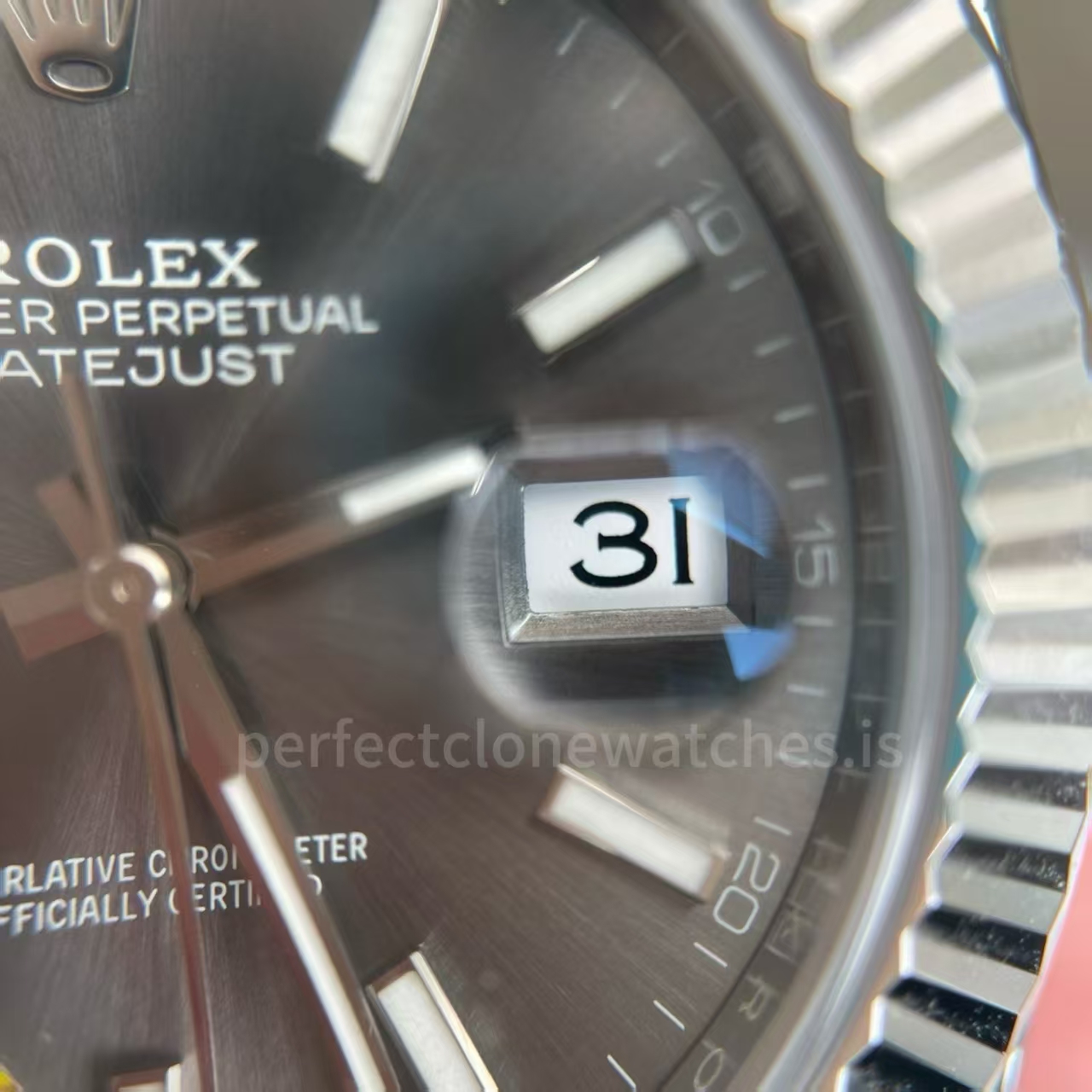 (image for) VS Factory Rolex Datejust II Grey Dial Free-Sprung 3235 Movement Jubilee Bracelet