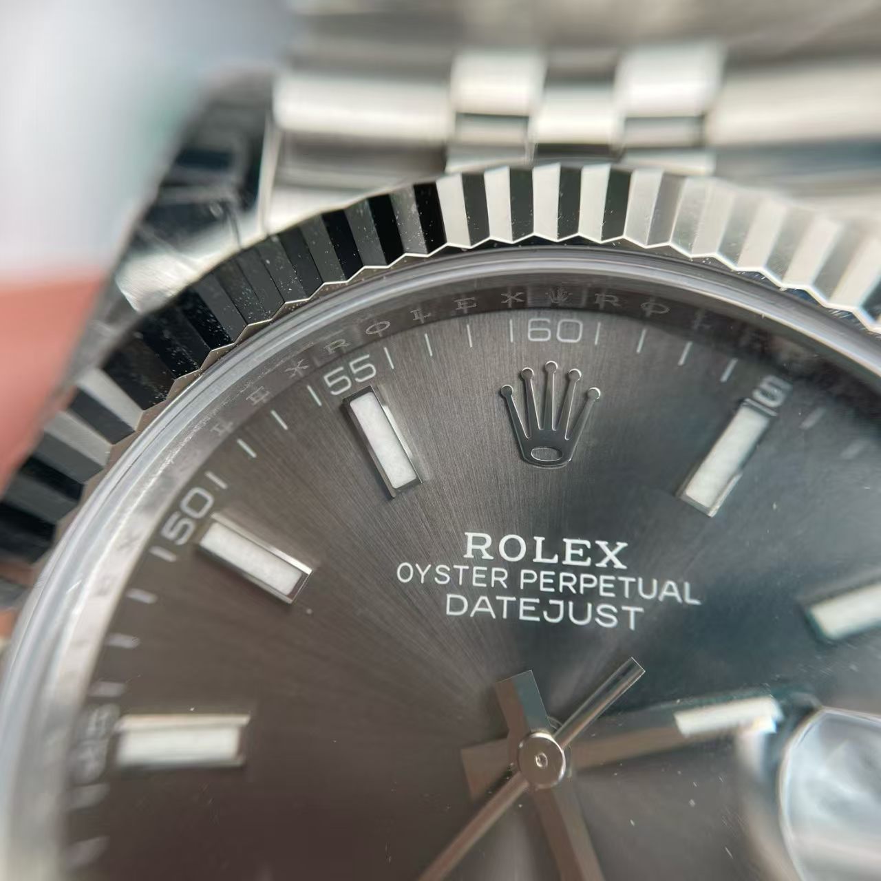 (image for) VS Factory Rolex Datejust II Grey Dial Free-Sprung 3235 Movement Jubilee Bracelet