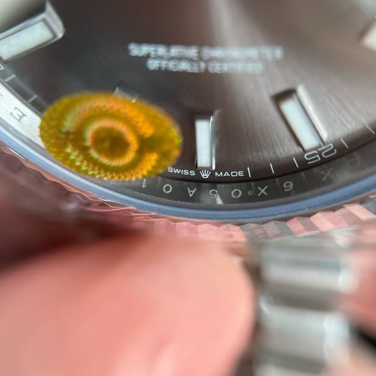 (image for) VS Factory Rolex Datejust II Grey Dial Free-Sprung 3235 Movement Jubilee Bracelet