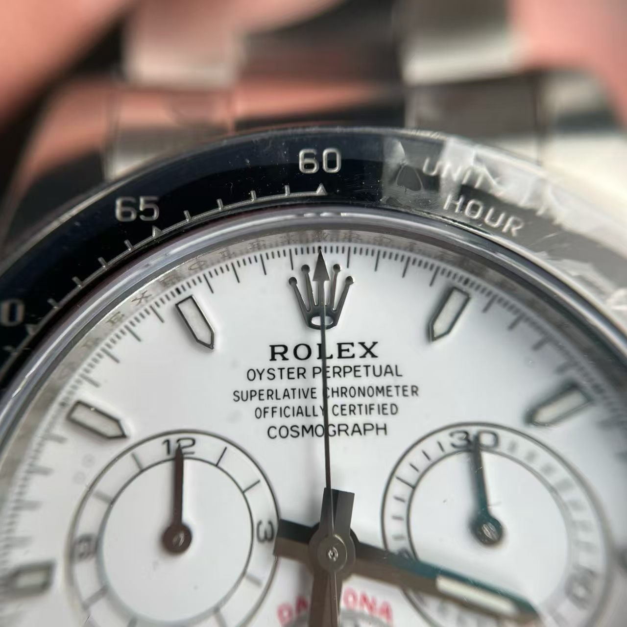 (image for) Rolex Daytona 126502 White Enamel Dial Super Clone 4131 with Free-Sprung Balance