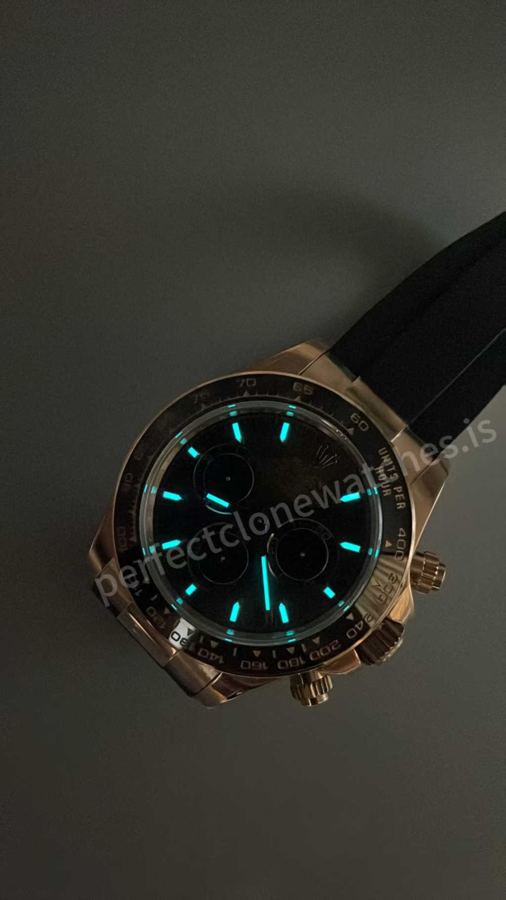 (image for) UFO Factory Rolex Daytona 126515 Weighted Rose Gold Case Chocolate Dial Free-Sprung 4131 Movement
