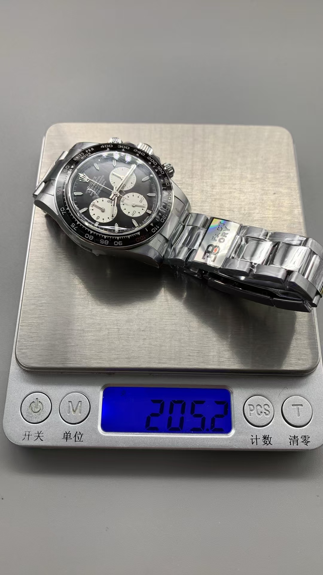 (image for) 3B Factory Rolex Le Mans Daytona 126529 Weighted Free-Sprung JH4132 Movement Black Dial