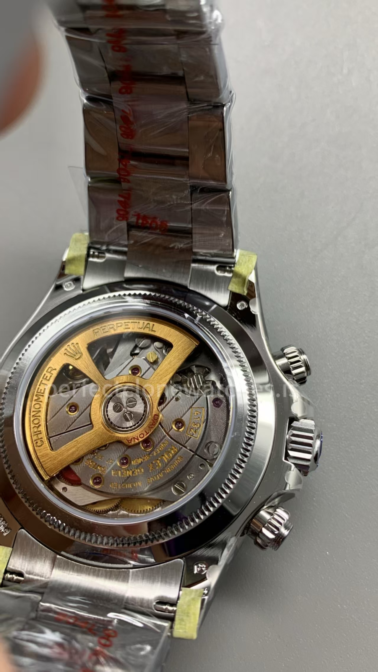 (image for) 3B Factory Rolex Le Mans Daytona 126529 Weighted Free-Sprung JH4132 Movement Black Dial