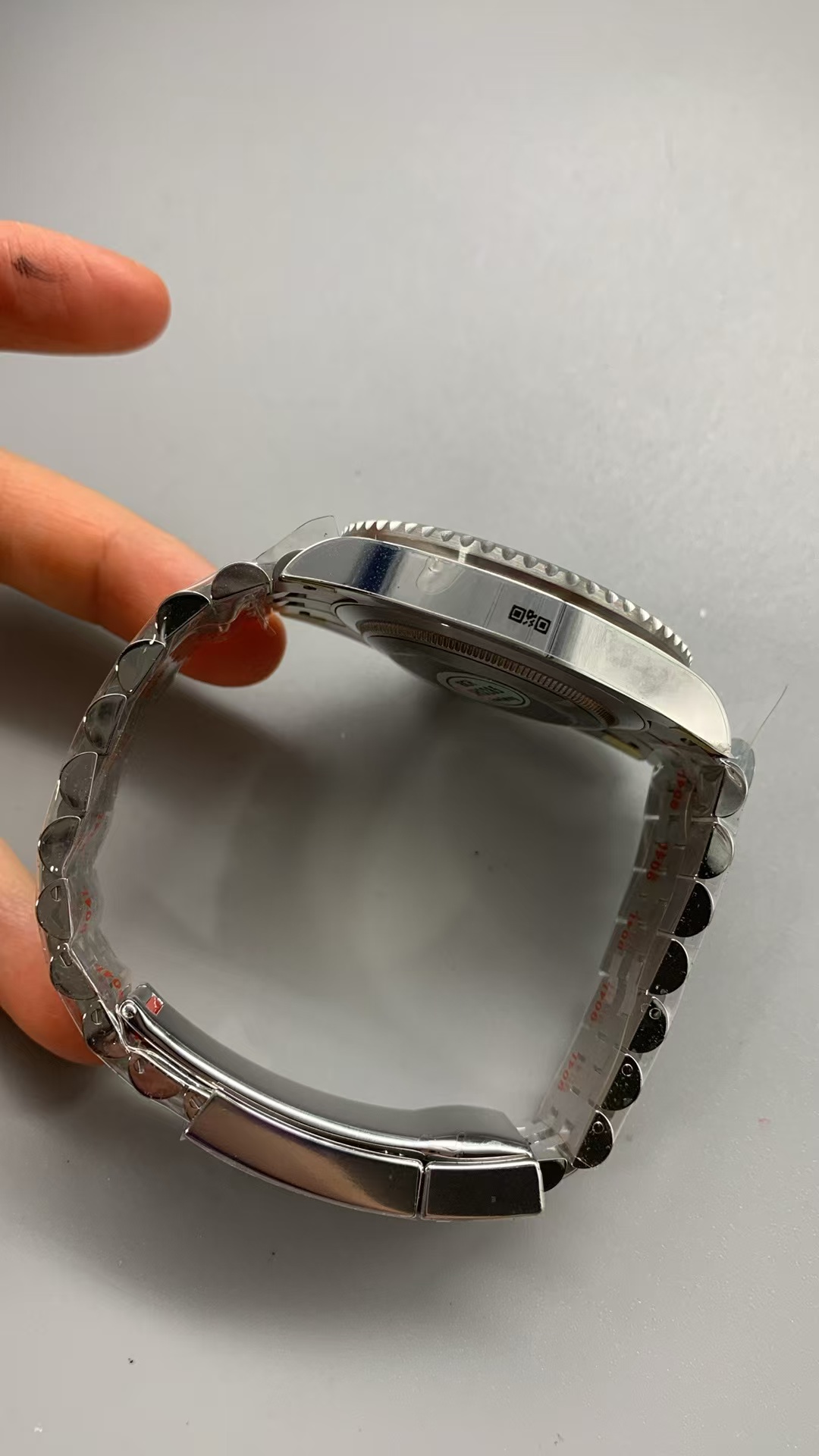 (image for) Rich Factory Rolex GMT-Master II 126710 Batgirl Free-Sprung 3285 Movement Jubilee Bracelet