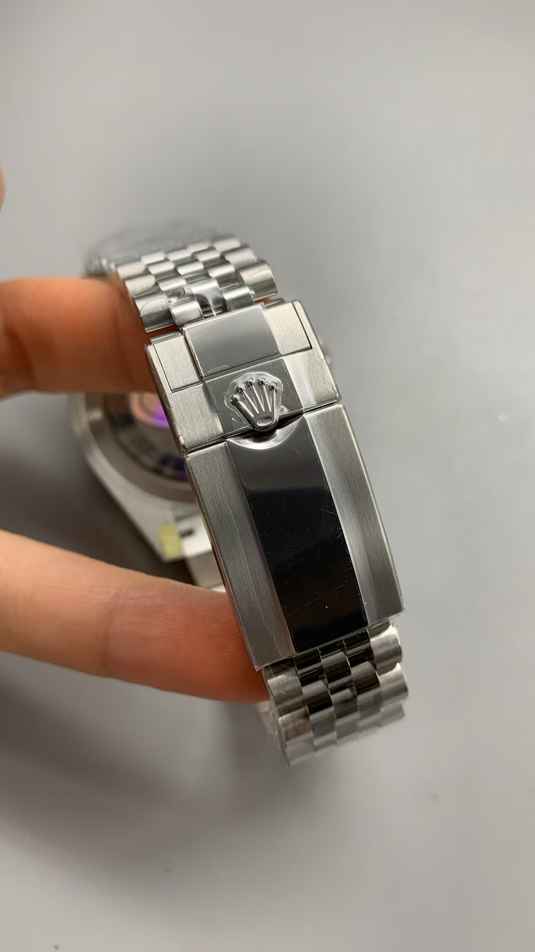 (image for) Rich Factory Rolex GMT-Master II 126710 Batgirl Free-Sprung 3285 Movement Jubilee Bracelet
