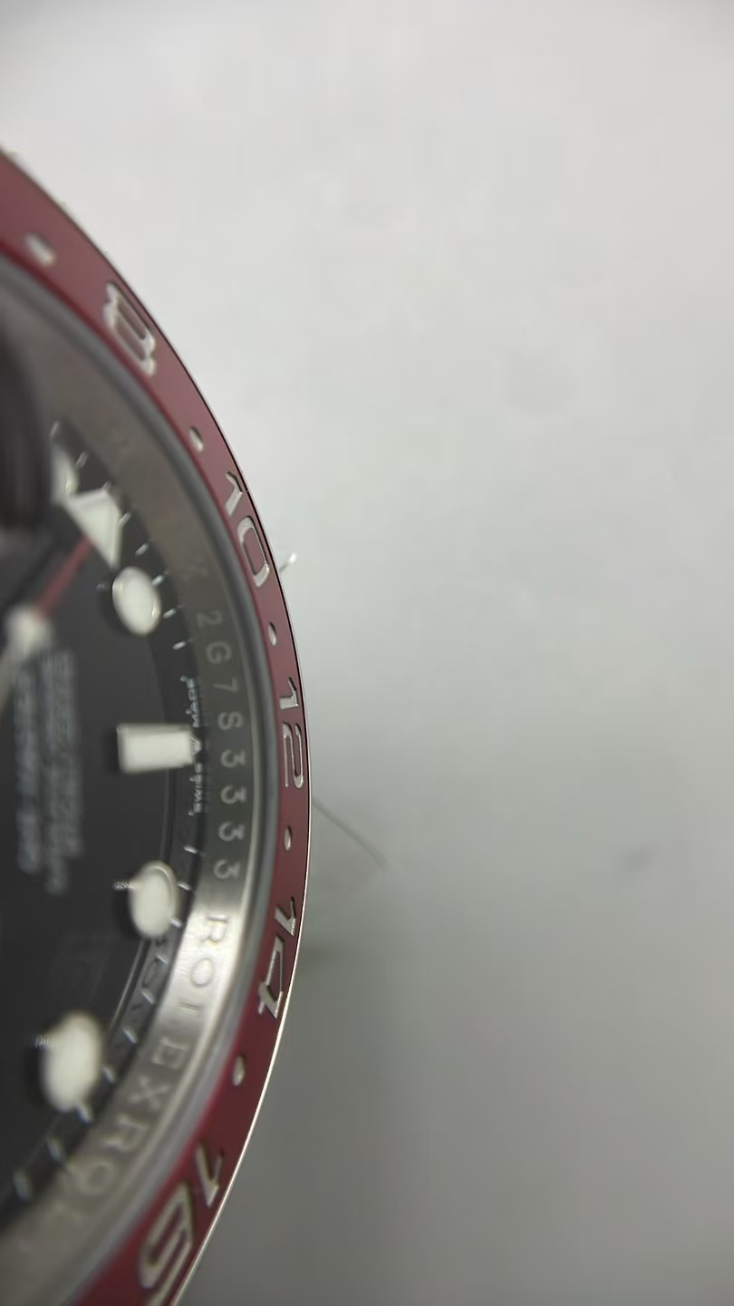 (image for) Rich Factory Rolex GMT-Master II 126710BLRO Pepsi Blue/Red Ceramic Bezel Free-Sprung JH3285 Movement