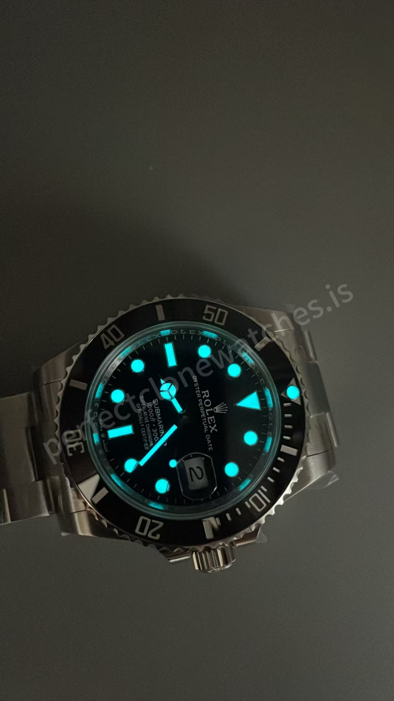 (image for) Rich Factory Rolex Submariner 126610LN 41mm Free-Sprung Clone 3235 Movement Ceramic Bezel