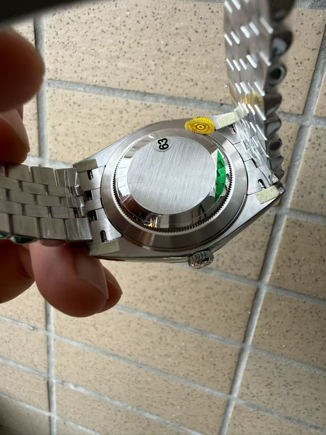 (image for) VS Factory Rolex Datejust II 126334 Weighted Ombre Green Dial Free-Sprung 3235 Movement