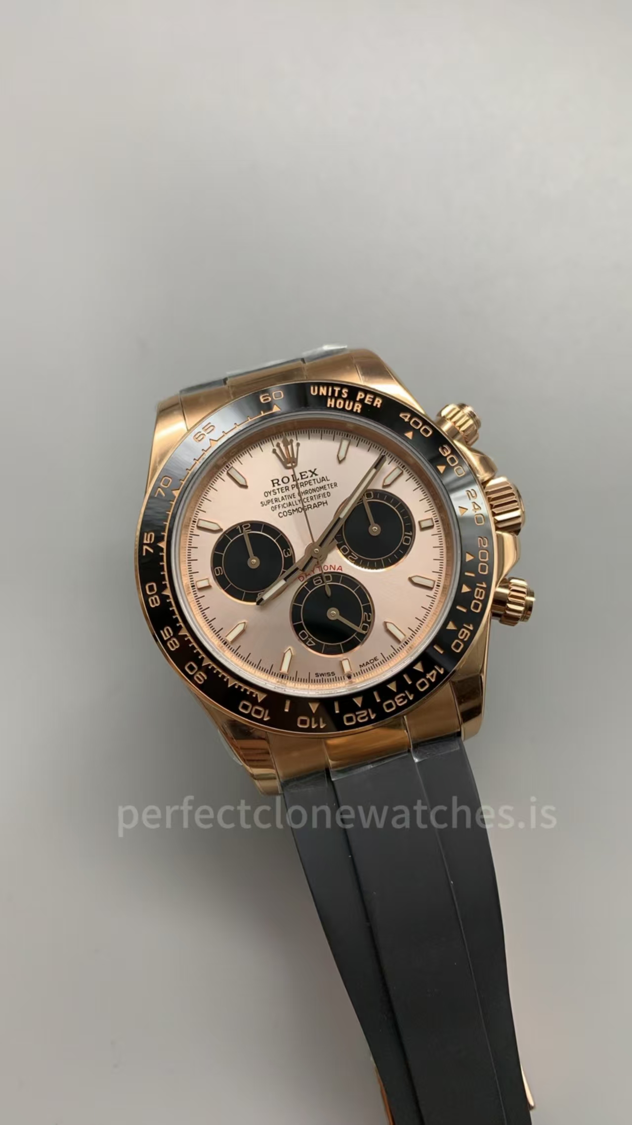 (image for) UFO Factory Weighted Rolex Daytona 126518 Yellow Gold Free-Sprung 4131 Movement