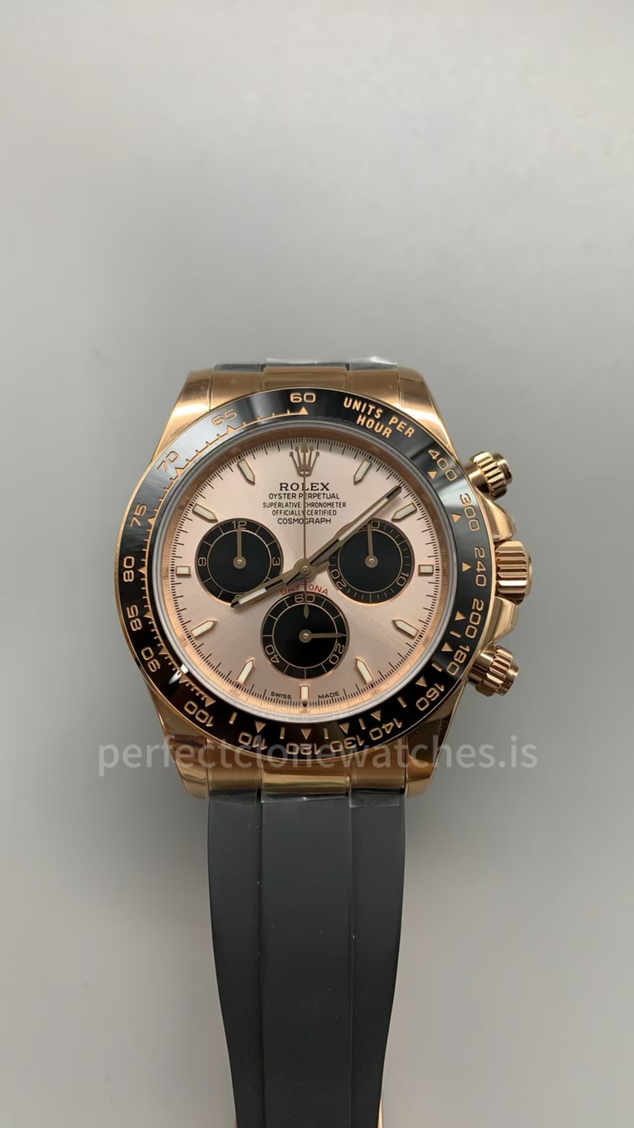 (image for) UFO Factory Weighted Rolex Daytona 126518 Yellow Gold Free-Sprung 4131 Movement